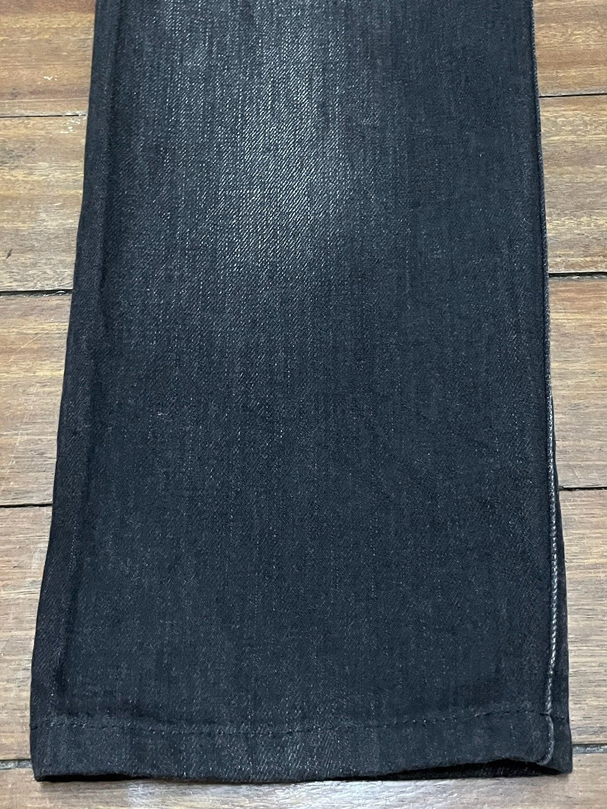 If Six Was Nine Rare Design Vintage Japanese Brand Back Number Jeans 1990s Size US 30 / EU 46 - 7 Thumbnail