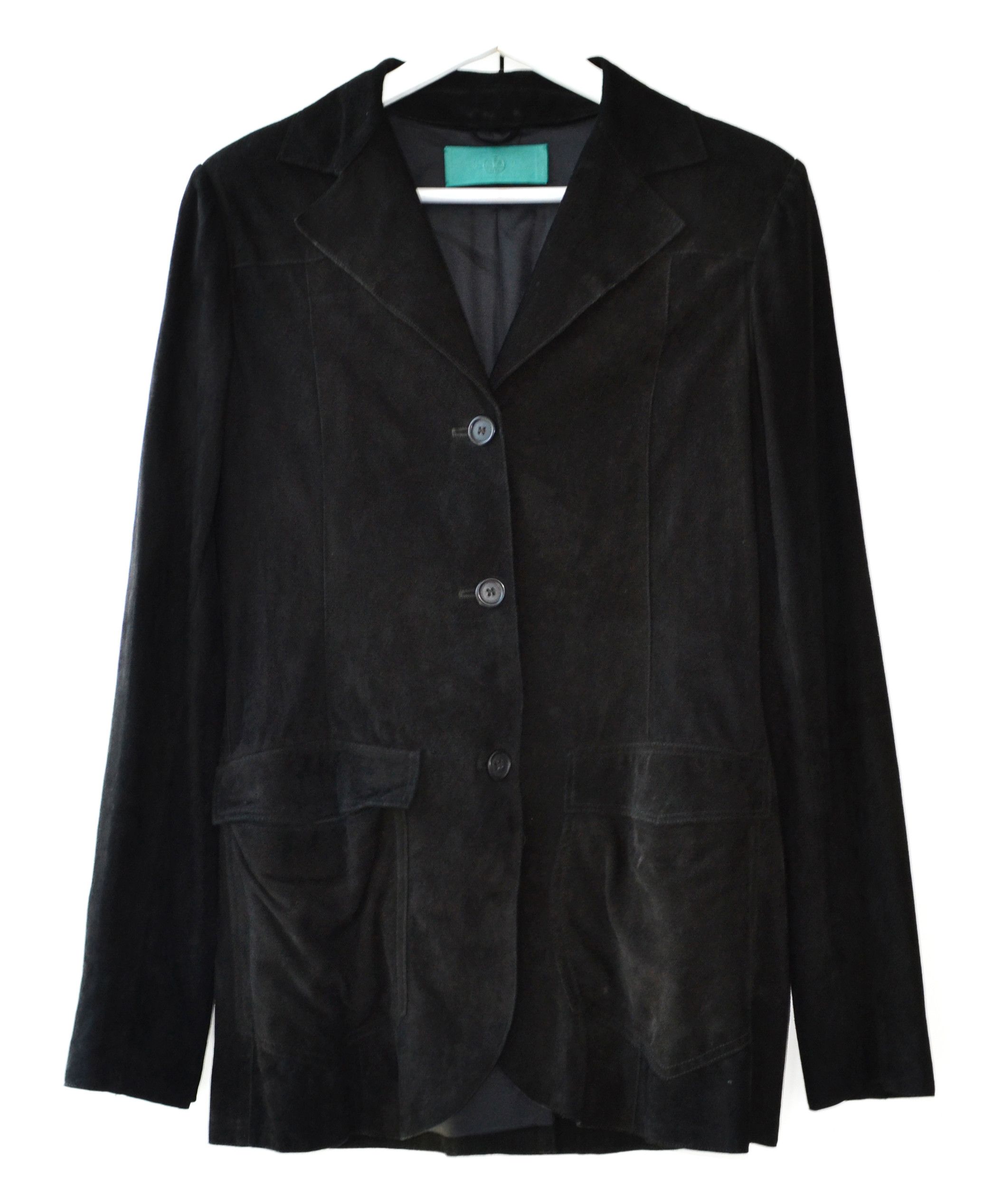 Ruffo Research RUFFO Leather Jacket Blazer Coat Black Vintage RAF SIMONS Size M / US 6-8 / IT 42-44 - 1 Thumbnail