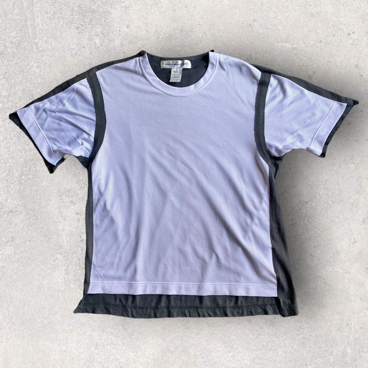 Comme des Garcons × Comme des Garcons Shirt Front Mesh Cut