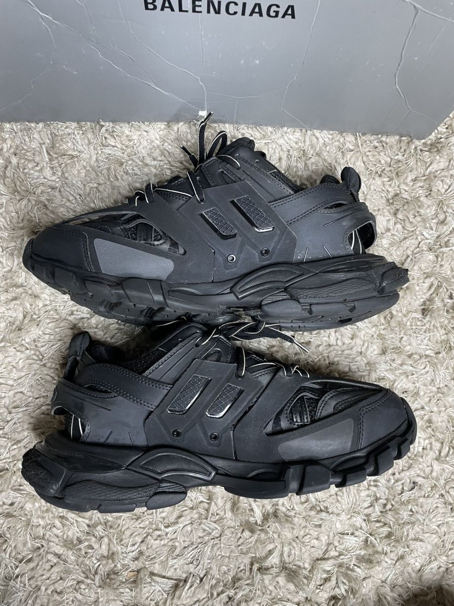 Balenciaga Balenciaga Track Runner Black Size US 8 / EU 41 - 4 Thumbnail