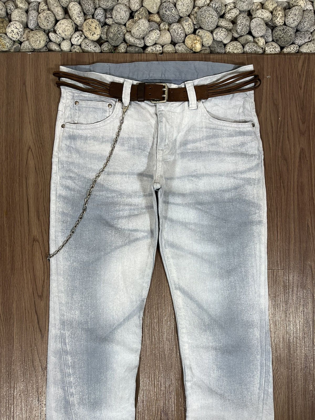 Tornado Mart Zero by Tornado Mart Snowflake Waxed Pants Size US 32 / EU 48 - 5 Thumbnail