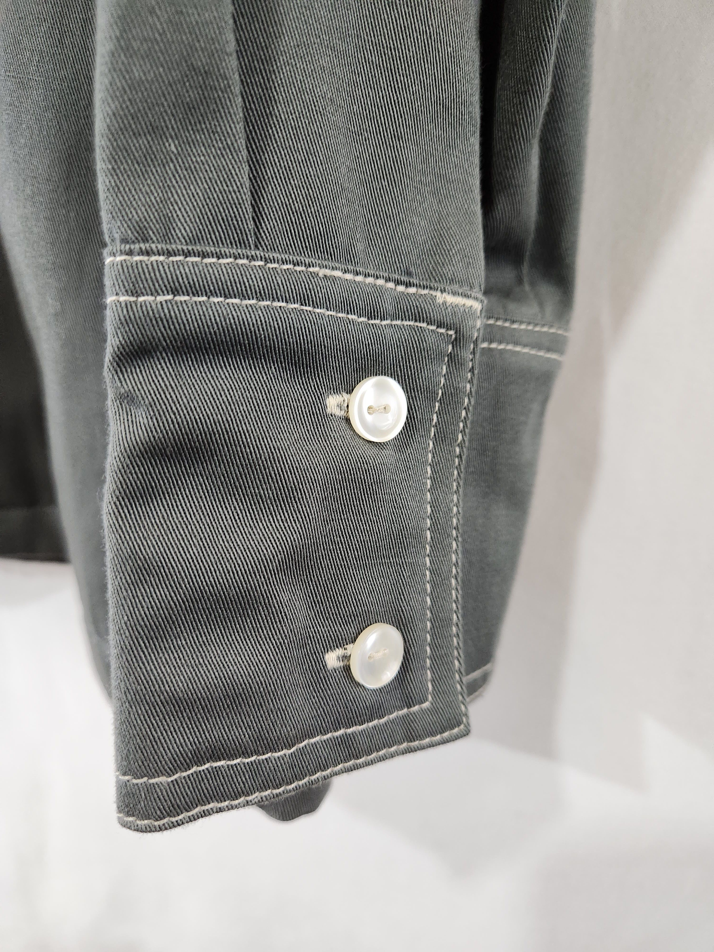 Vintage MR. CALIFORNIA South Lake 100% Cotton Grey Chore Coat Size US S / EU 44-46 / 1 - 6 Thumbnail