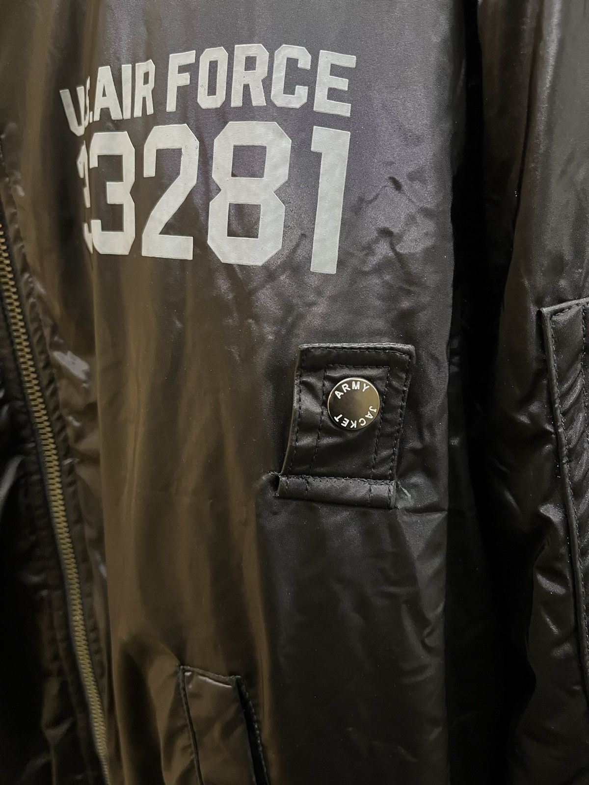 Alpha Industries × Vintage U.S AIR FORCE BOMBER JACKET Size US M / EU 48-50 / 2 - 4 Thumbnail
