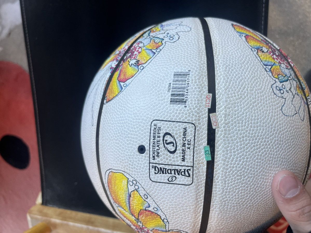 ボール Supreme GonzButterfly SpaldingBasketball Supreme Gonz Butterfly Spalding Basketball White SS16 BRAND