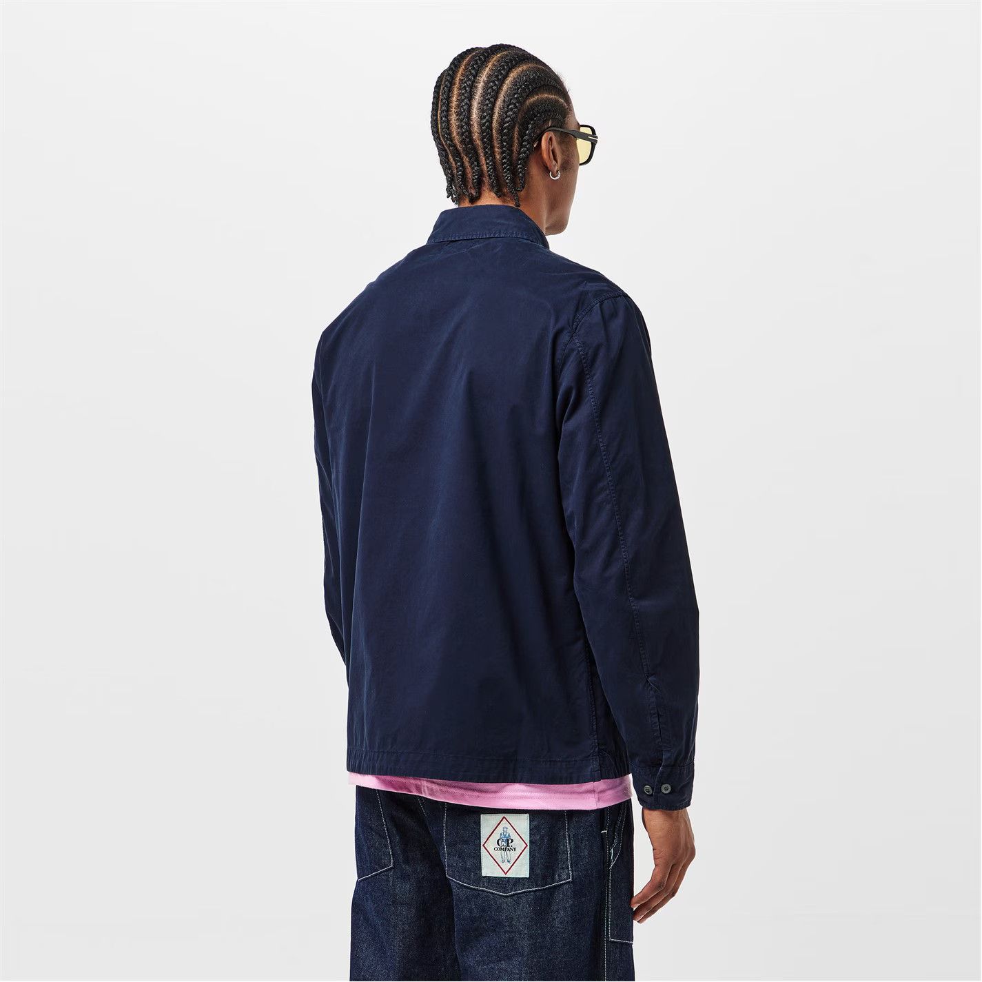 C.P. Company o1g2r1mq0426 Gabard Overshirt in Blue Size US M / EU 48-50 / 2 - 3 Thumbnail