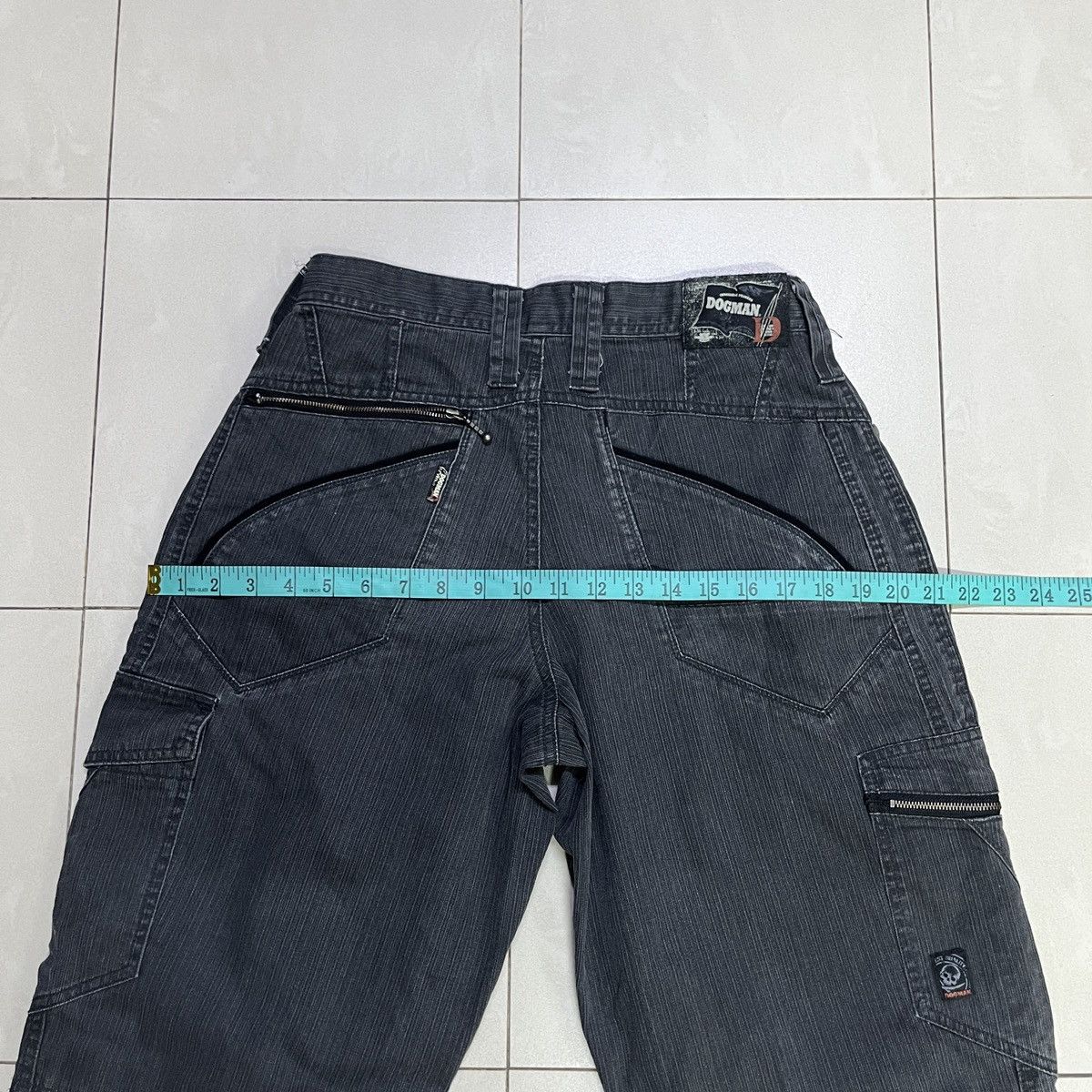 If Six Was Nine Vintage Dogman Punk Cargo Pants Size US 29 - 19 Thumbnail