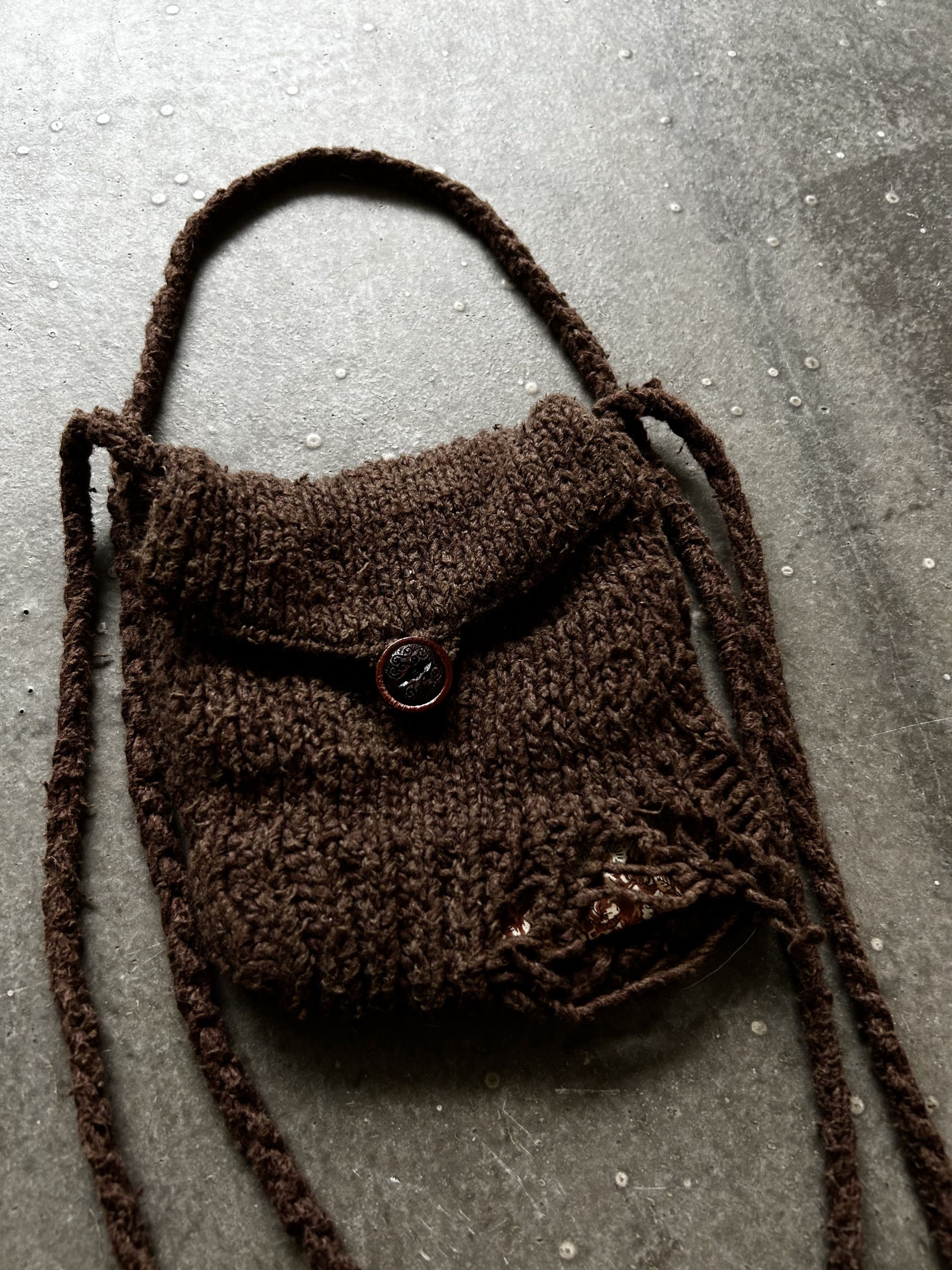 Number (N)ine Number (N)ine 03 Distressed Knit Bag Size ONE SIZE - 1 Thumbnail
