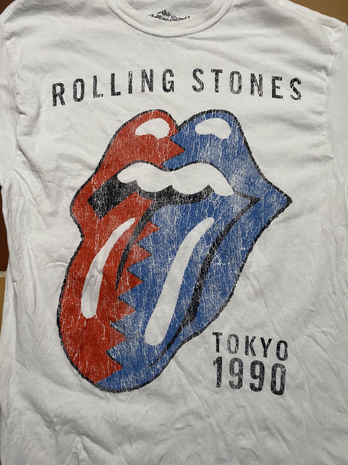 Band Tees × Vintage Vintage Rolling Stones 1990 Tokyo Tour t-shirt Size US M / EU 48-50 / 2 - 2 Thumbnail