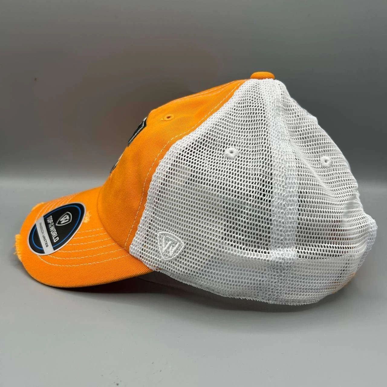 Top Of The World Tennessee Volunteers Trucker Hat Men Snap Back Distressed Size ONE SIZE - 5 Thumbnail