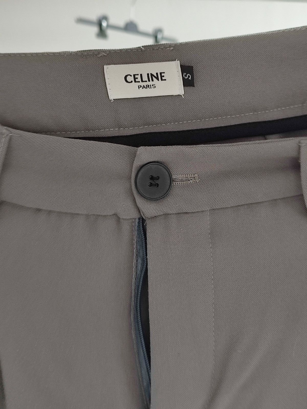 Celine Elegant straight leg pants Celine Size 24" / US 00 / IT 34 - 3 Thumbnail