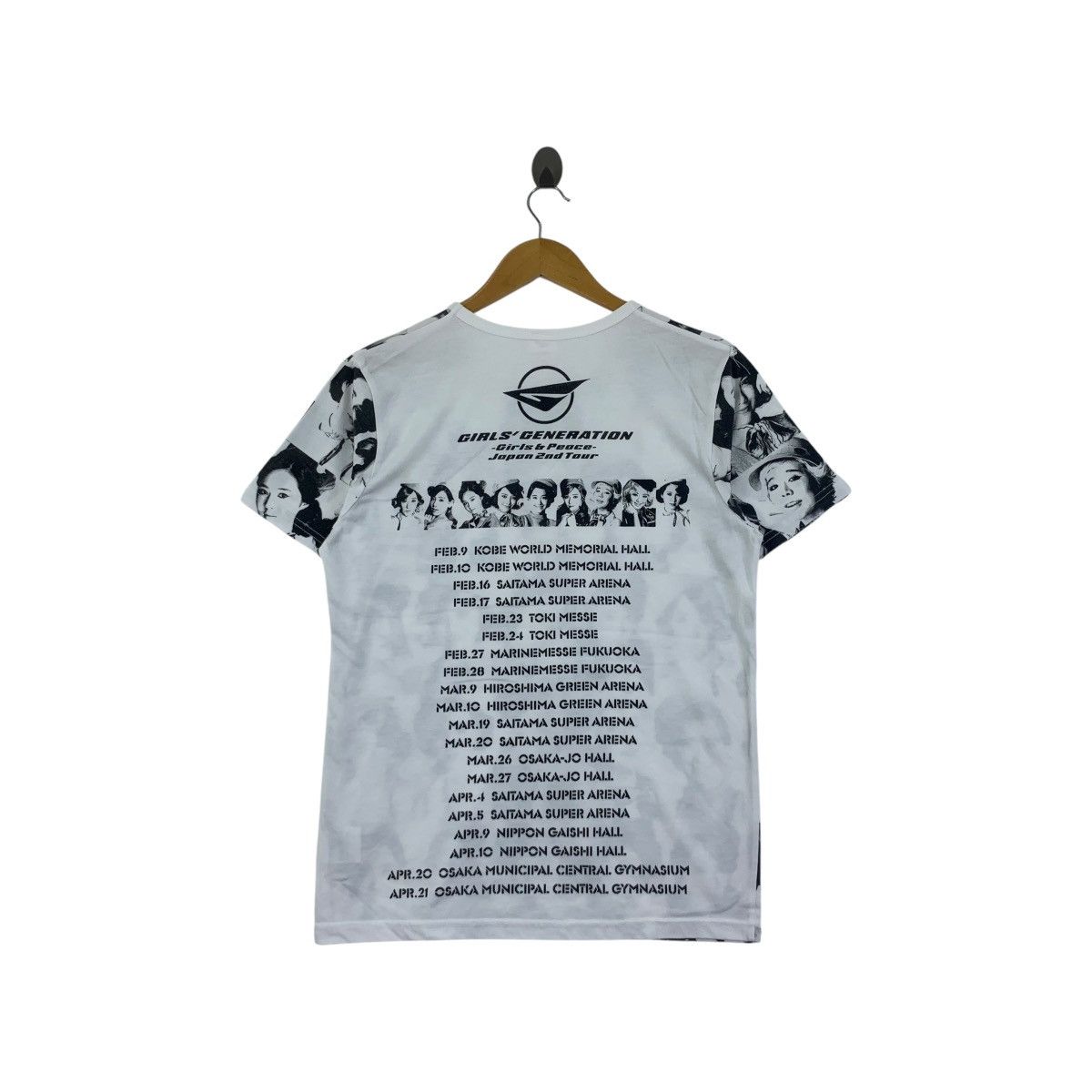 Vintage GIRLS’ GENERATION SNSD Girls & Peace Japan Tour Tee Shirt Size S / US 4 / IT 40 - 3 Thumbnail