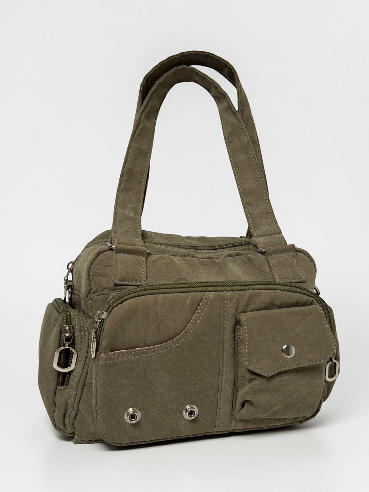 Vintage Vintage green avant garde shoulder bag y2k if6was9 lgb sk8 Size ONE SIZE - 1 Thumbnail