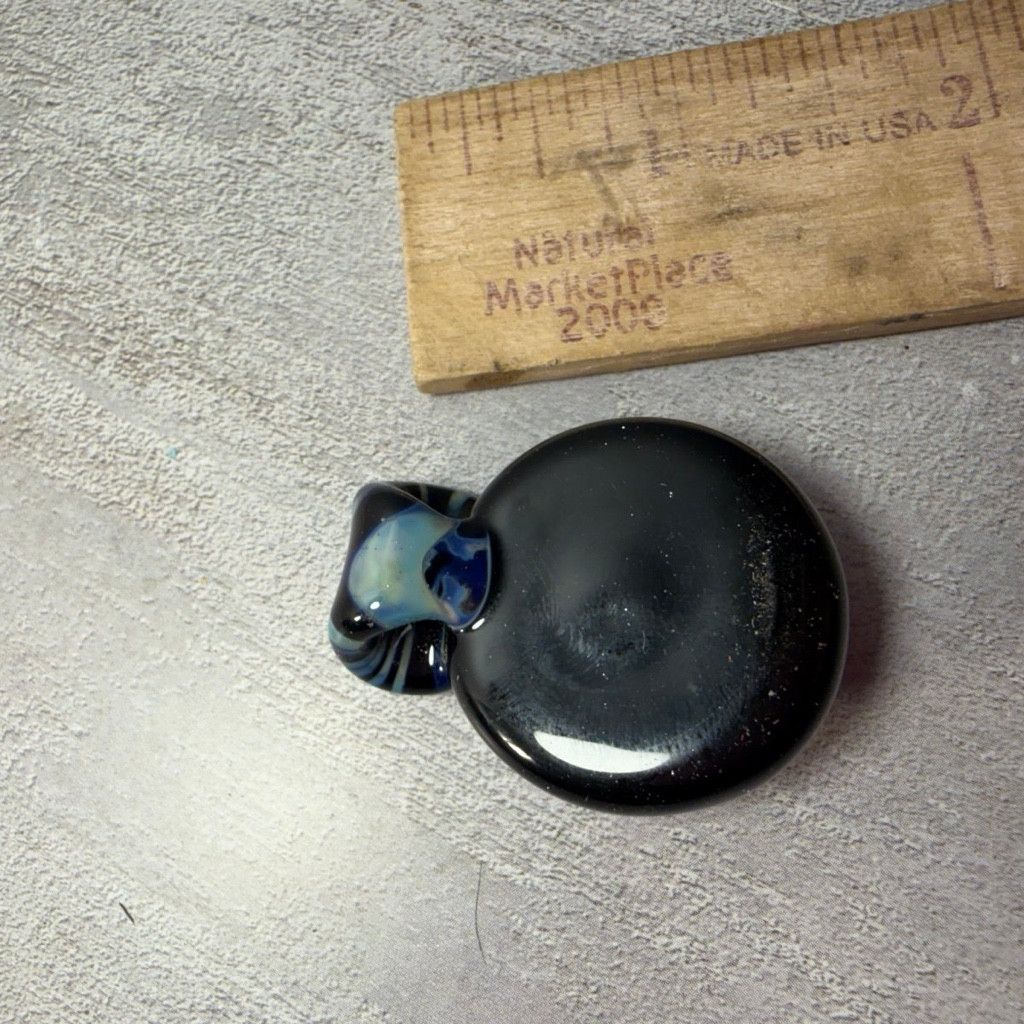 No Fear Trippy glass pendant, Heady Size 26 - 4 Thumbnail