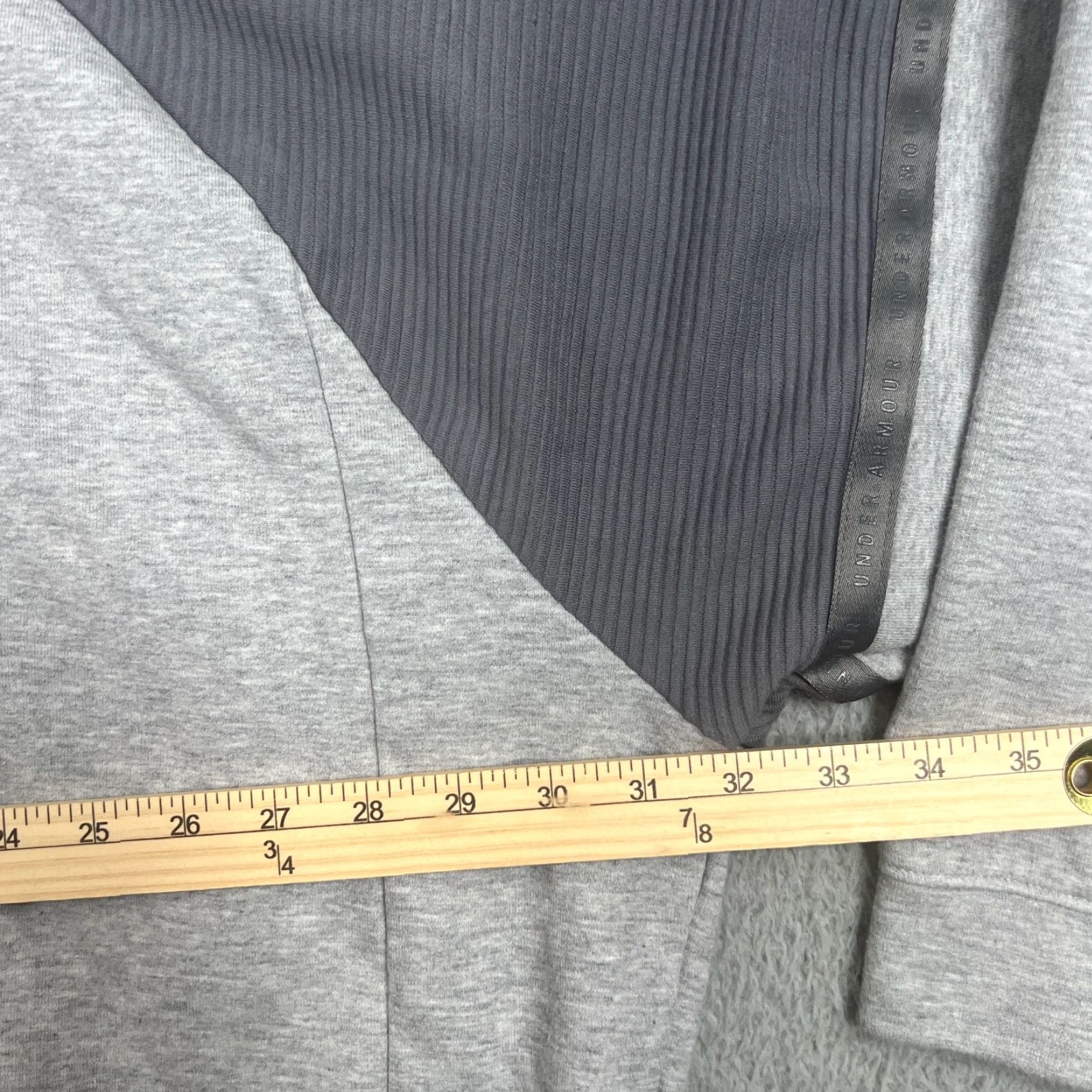 Under Armour Under Armour Hoodie Women S Oversized Project Rock Doubleknit Gray Logo Hooded Pullover Womens Size S / US 4 / IT 40 - 4 Thumbnail