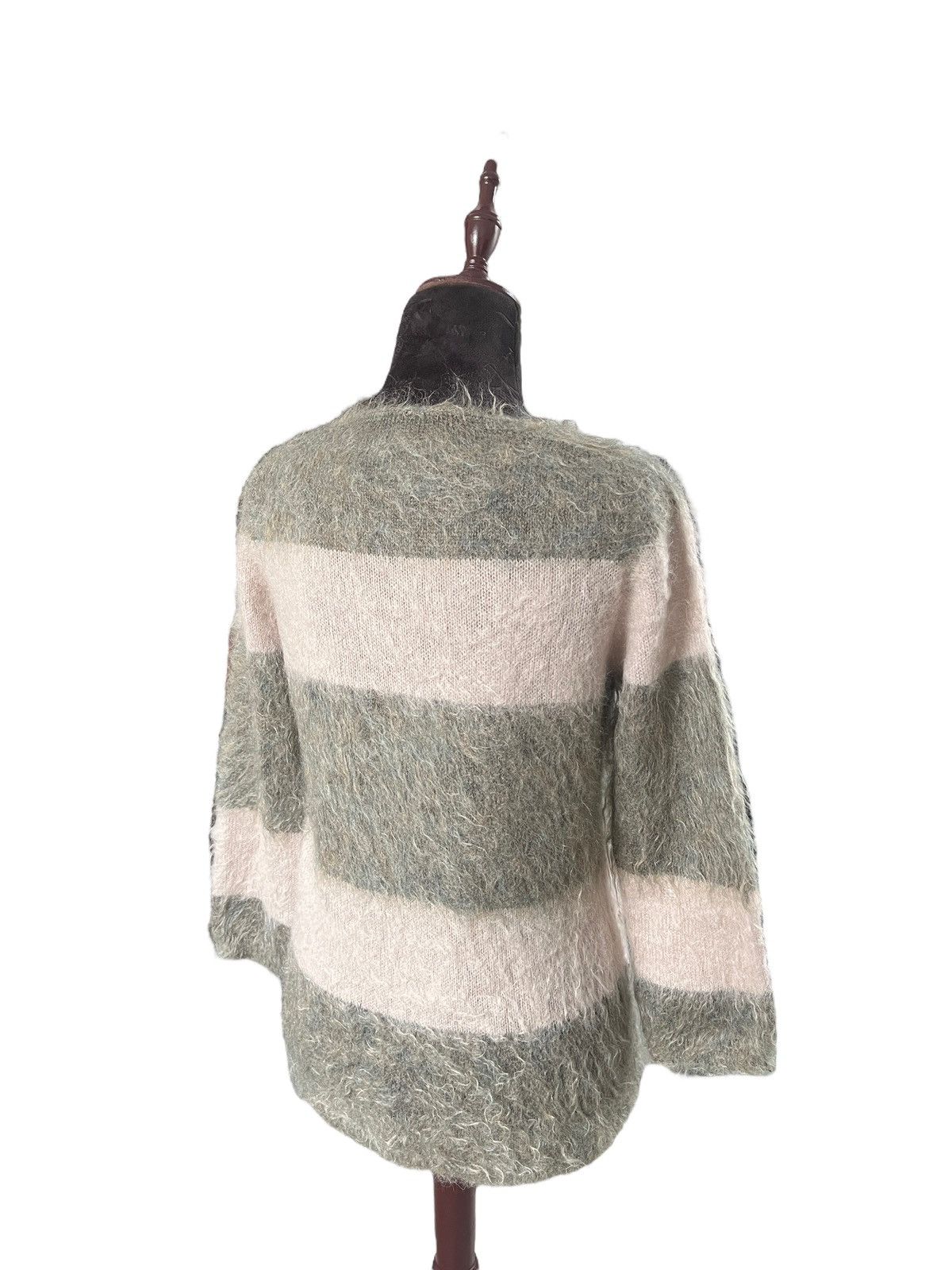 Designer × Roberto Collina Roberto Collina Superkid Mohair V-Neck Sweater Size S / US 4 / IT 40 - 14 Thumbnail