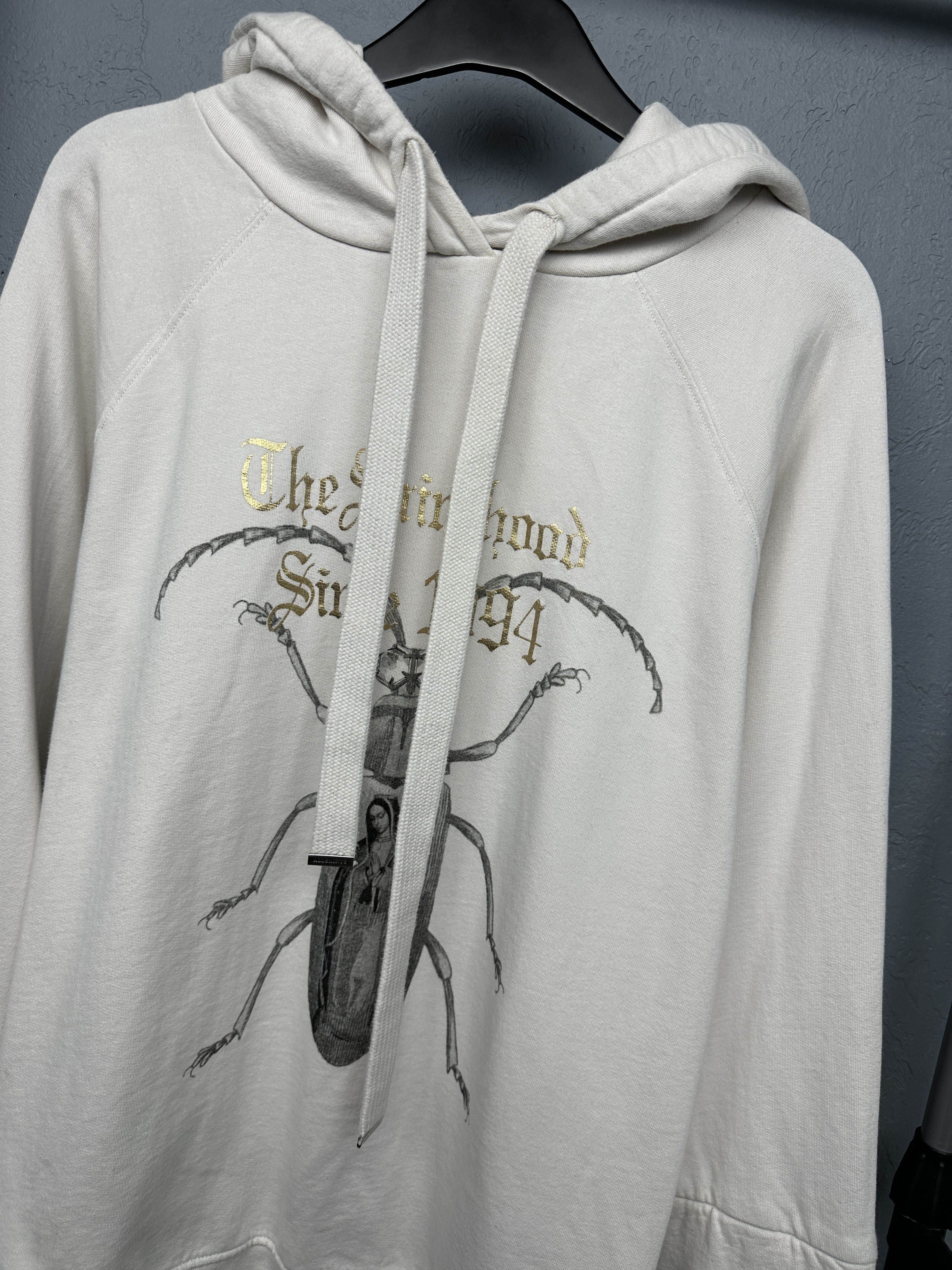 Allsaints Allsaints Womens Chasma Lucia Oversized Hoodie Size L / US 10 / IT 46 - 2 Thumbnail