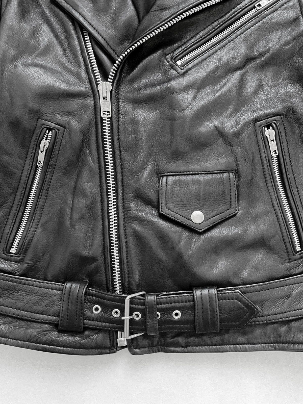 Tasso Elba Perfecto leather jacket Size US M / EU 48-50 / 2 - 6 Thumbnail