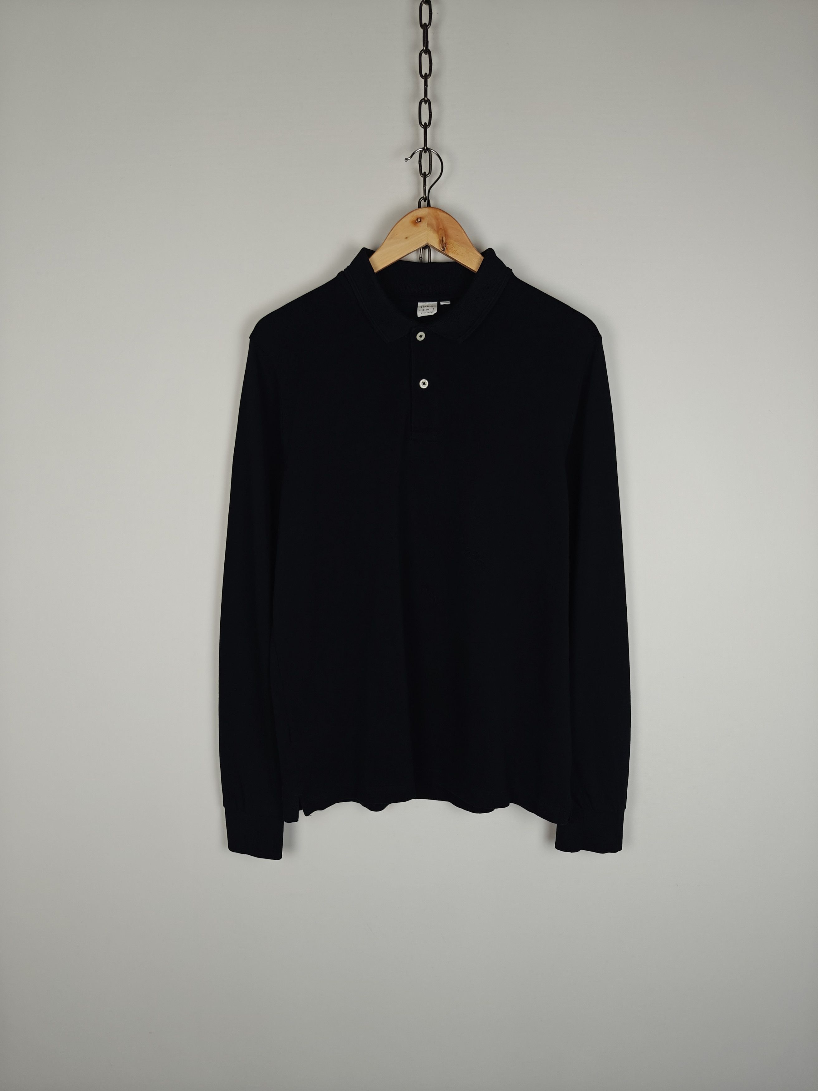 Other John Lewis Longsleeve Collared Pullover Black size M Size US M / EU 48-50 / 2 - 1 Thumbnail