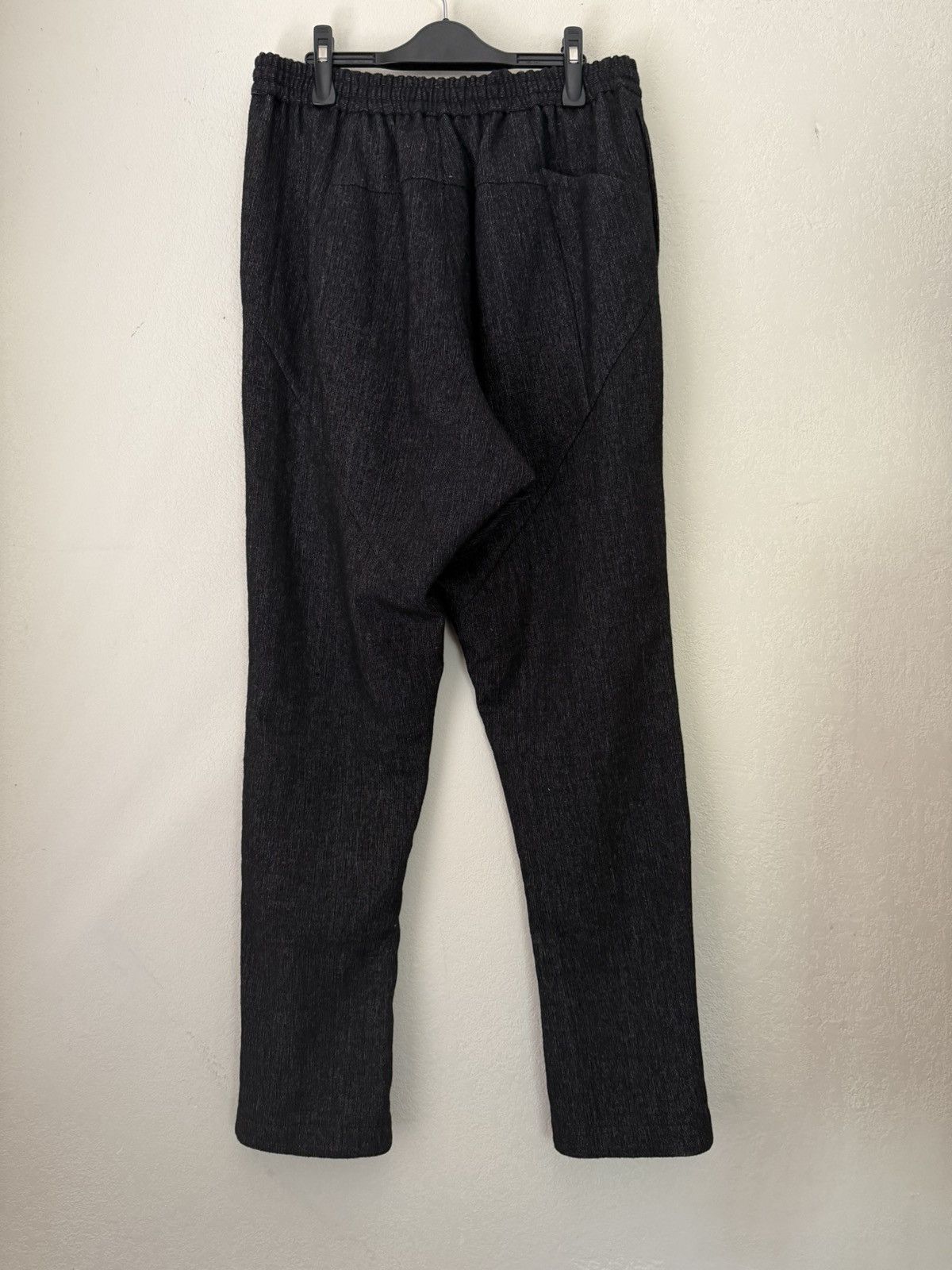 Devoa BNWT - Easy pants Wool and Linen（BLACK） Size US 34 / EU 50 - 3 Thumbnail