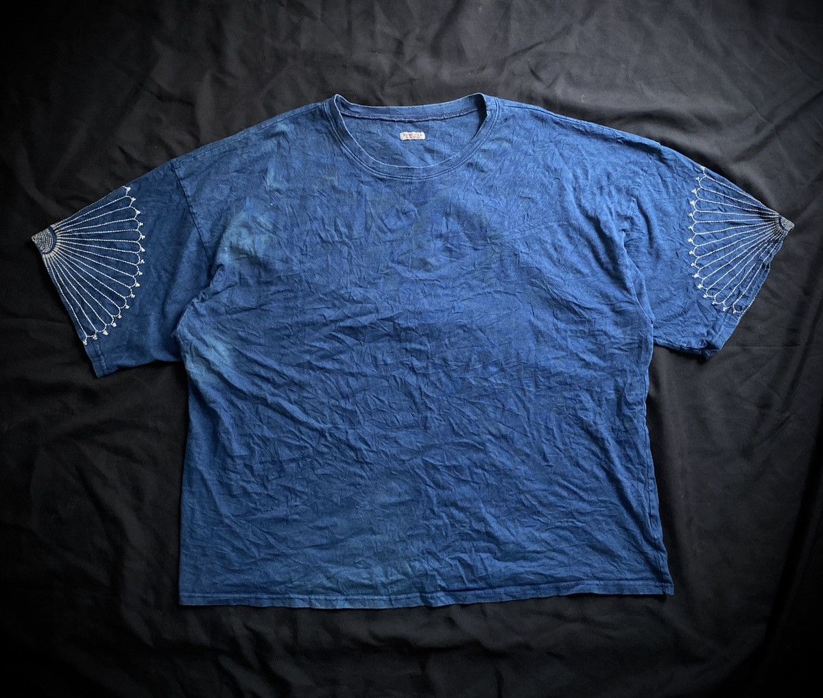 Kapital Kapital Indigo Sashiko Tee Size US L / EU 52-54 / 3 - 1 Thumbnail