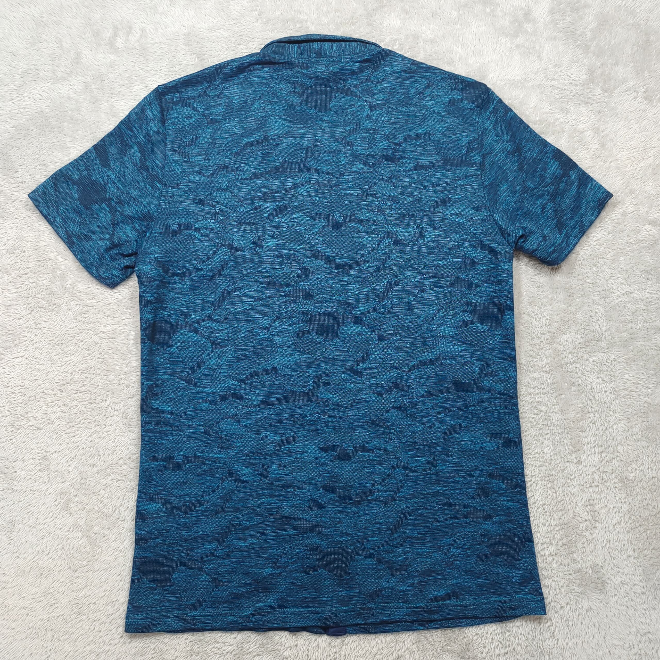 Tornado Mart VINTAGE TORNADO MART BLUE BUTTON UP SHORT SLEEVE SHIRT Size US L / EU 52-54 / 3 - 2 Thumbnail
