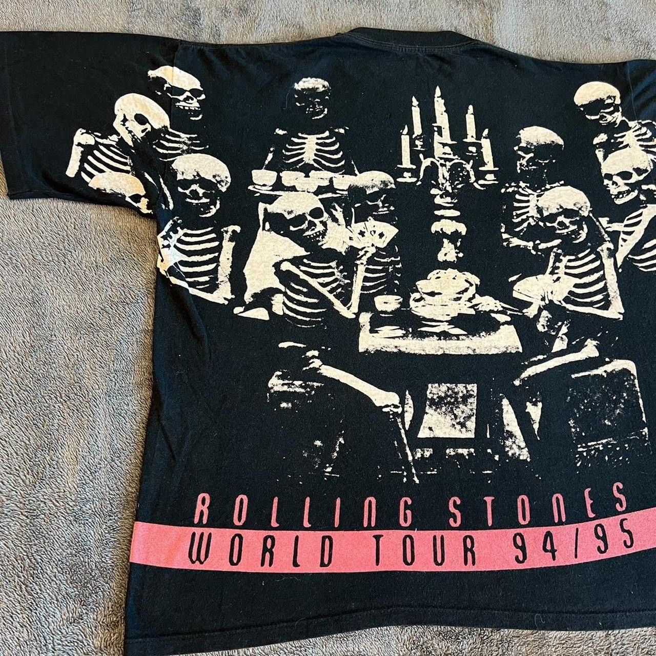 The Rolling Stones 1994 Rolling Stones voodoo lounge world tour men's vintage Size US XL / EU 56 / 4 - 7 Thumbnail