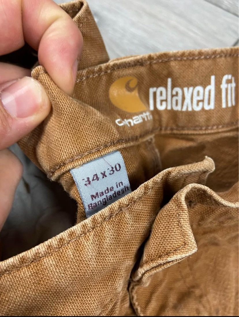 Carhartt Carhartt Double knee distressed work pants* mens 33x28 Size US 33 - 10 Thumbnail