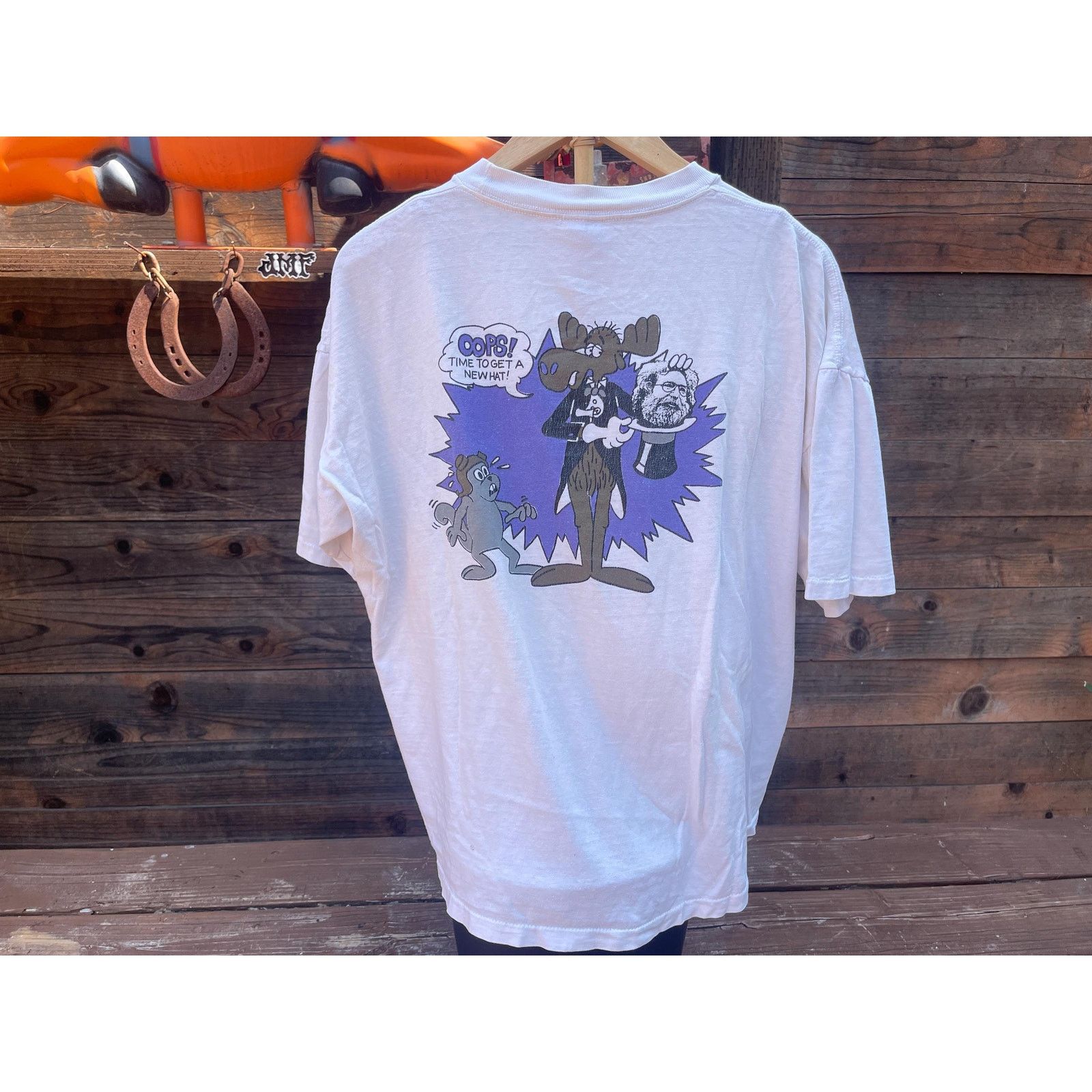 Other Grateful Dead '80's Rocky & Bullwinkle Lot Shirt! Size US XL / EU 56 / 4 - 3 Thumbnail