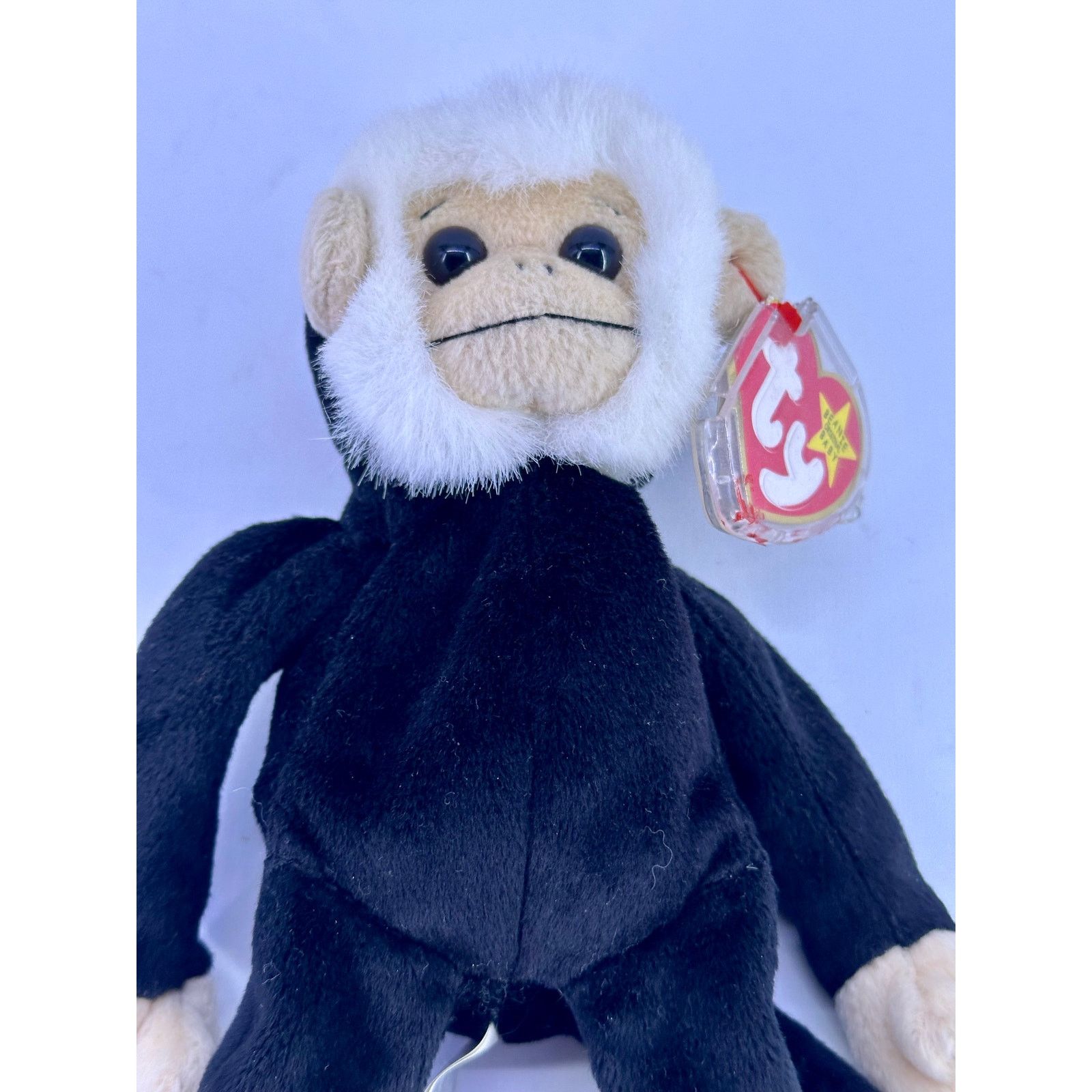 & Other Stories Vintage 1998 Ty Beanie Baby Mooch The Monkey Soft Plushie Size ONE SIZE - 11 Thumbnail