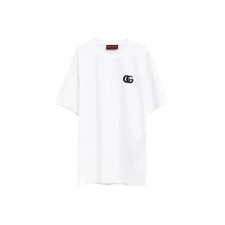 Gucci Gucci Gucci Logo Embroidery Relaxed Fit T-Shirt -2506 Size US L / EU 52-54 / 3 - 2 Thumbnail