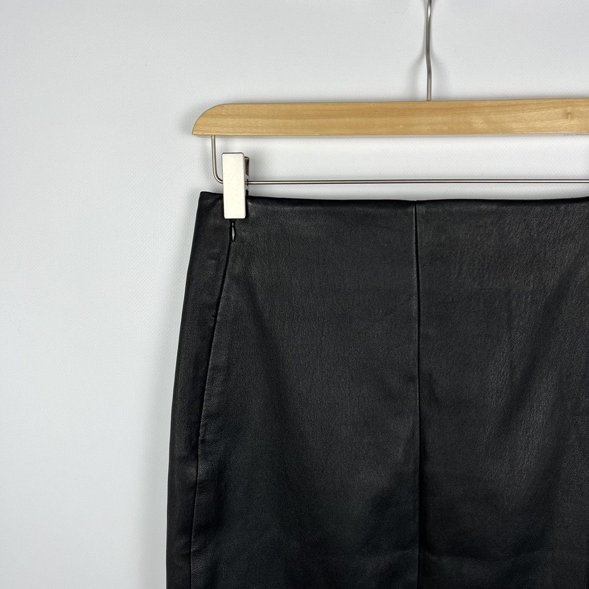 Diane von Furstenberg Ladies Diane Von Fustenberg Avant-Garde Leather Midi Skirt Size 30" / US 8 / IT 44 - 15 Thumbnail