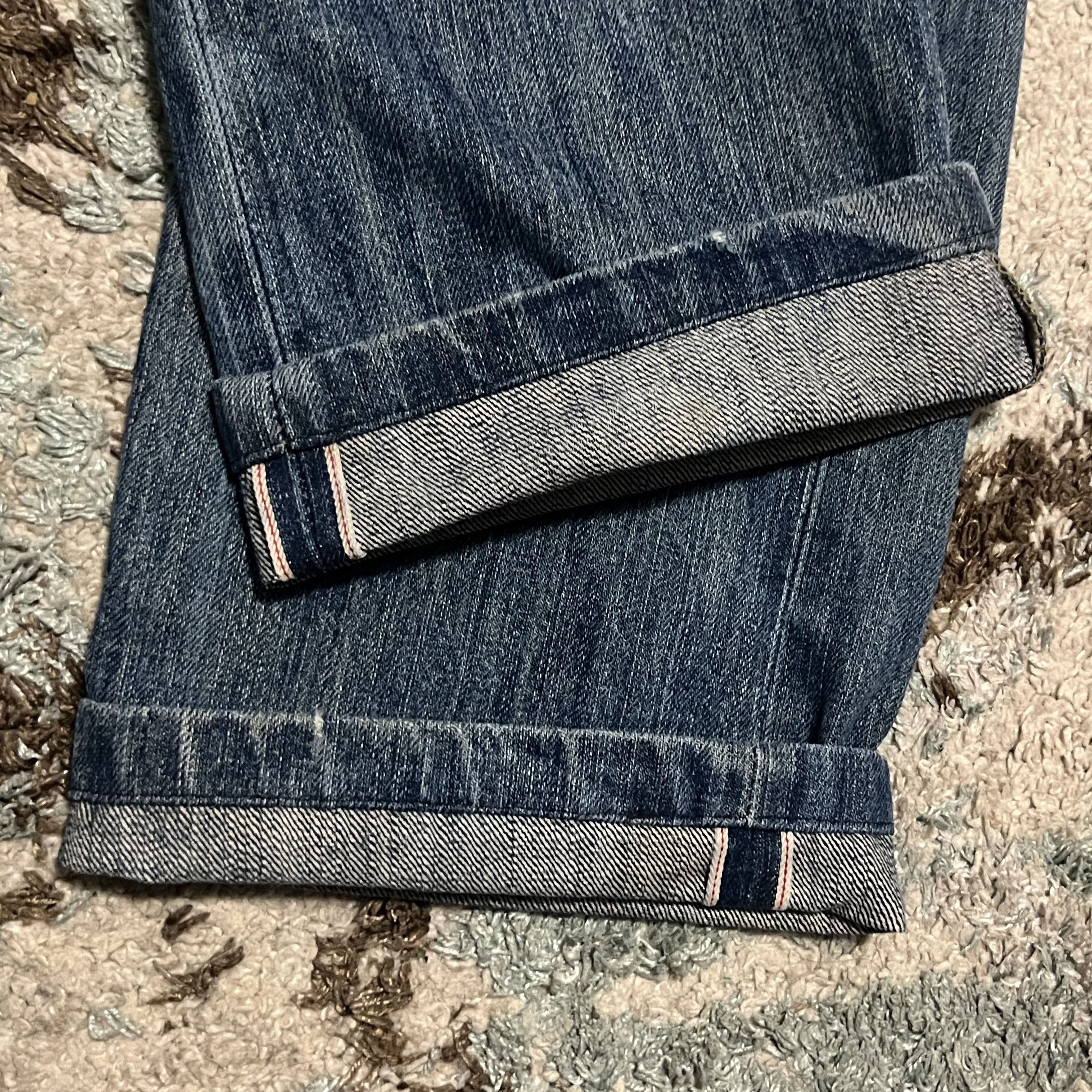 Levi's × Levi's Vintage Clothing × Vintage Levis Vintage Clothing 501XX Big E Selvedge Jeans 32x28 Size US 32 / EU 48 - 6 Thumbnail