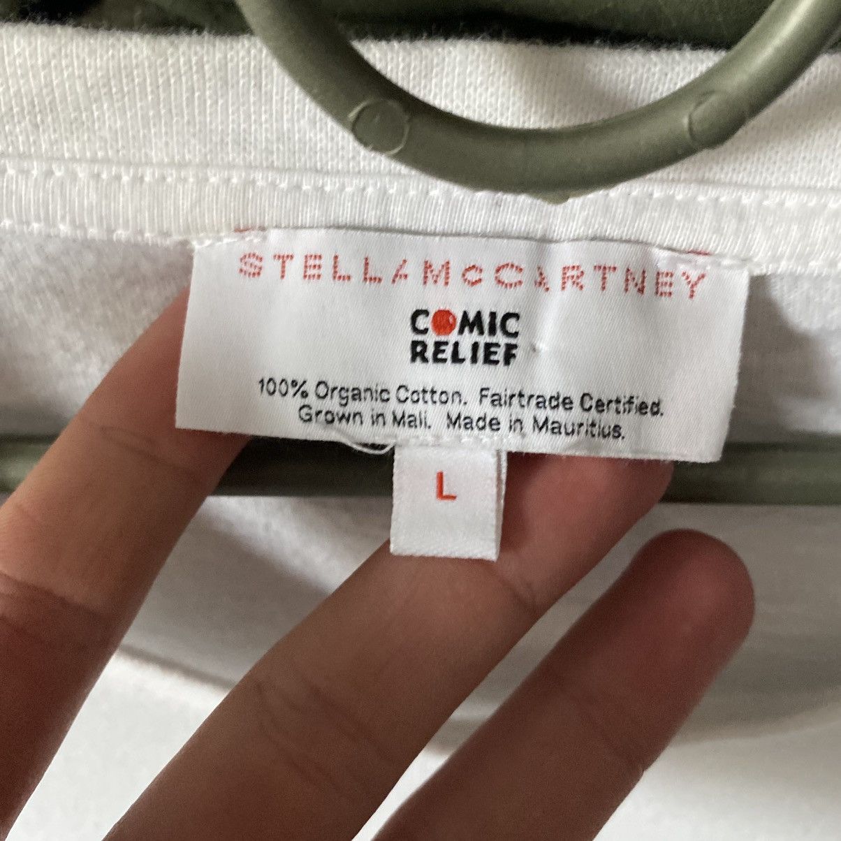 Stella McCartney Luxury Stella McCartney x Comic Relief big graphic logo tee Size US L / EU 52-54 / 3 - 6 Thumbnail