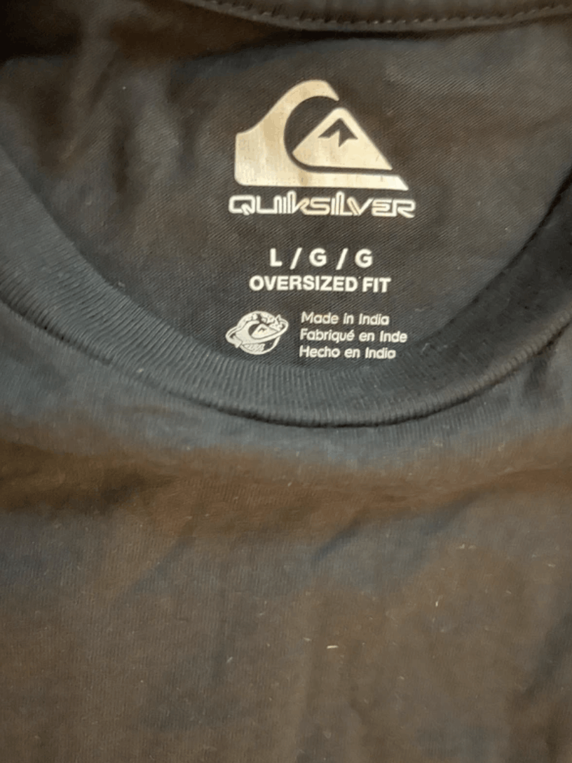 Quiksilver Quiksilver T-Shirt L Size US L / EU 52-54 / 3 - 4 Thumbnail