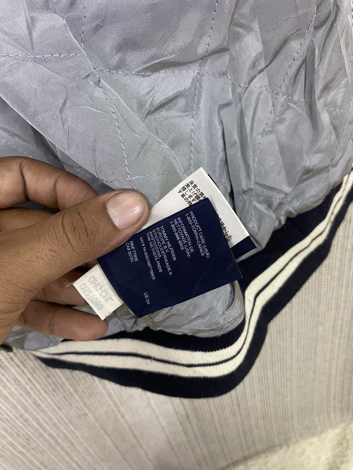 Tommy Hilfiger × Vintage Tommy hilfiger bomber jacket very rare Size US M / EU 48-50 / 2 - 13 Thumbnail