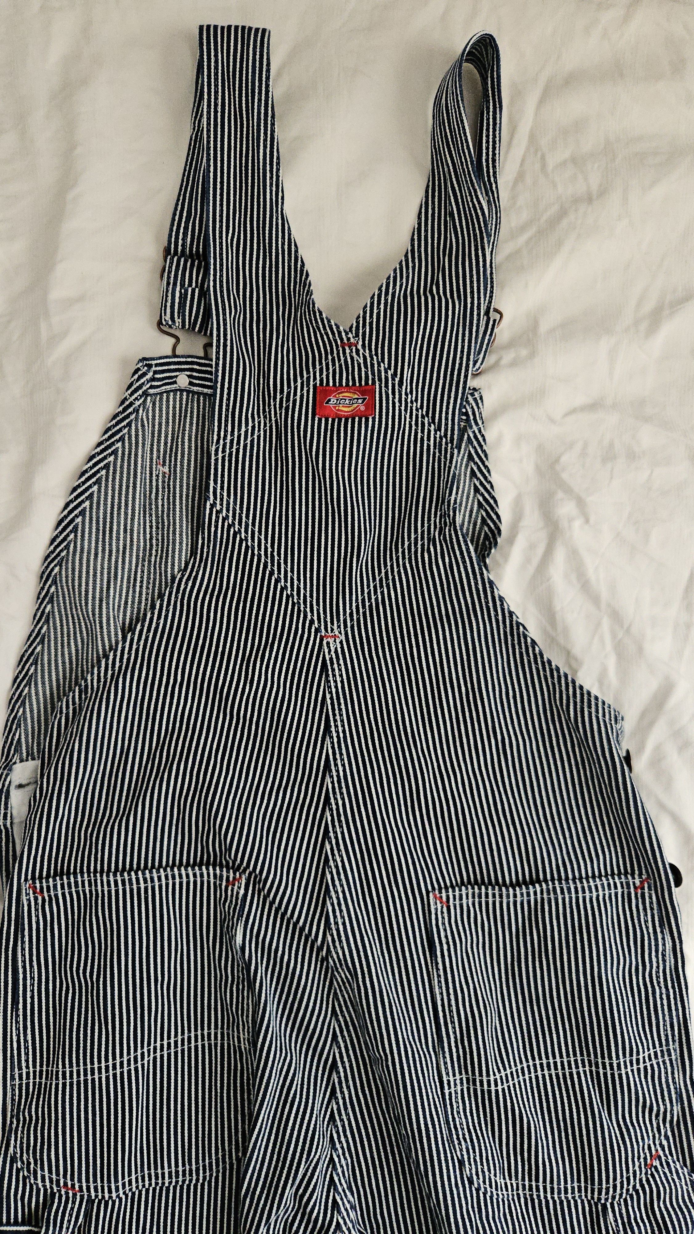 Dickies Dickies Stripe Overalls Size US 30 / EU 46 - 2 Thumbnail