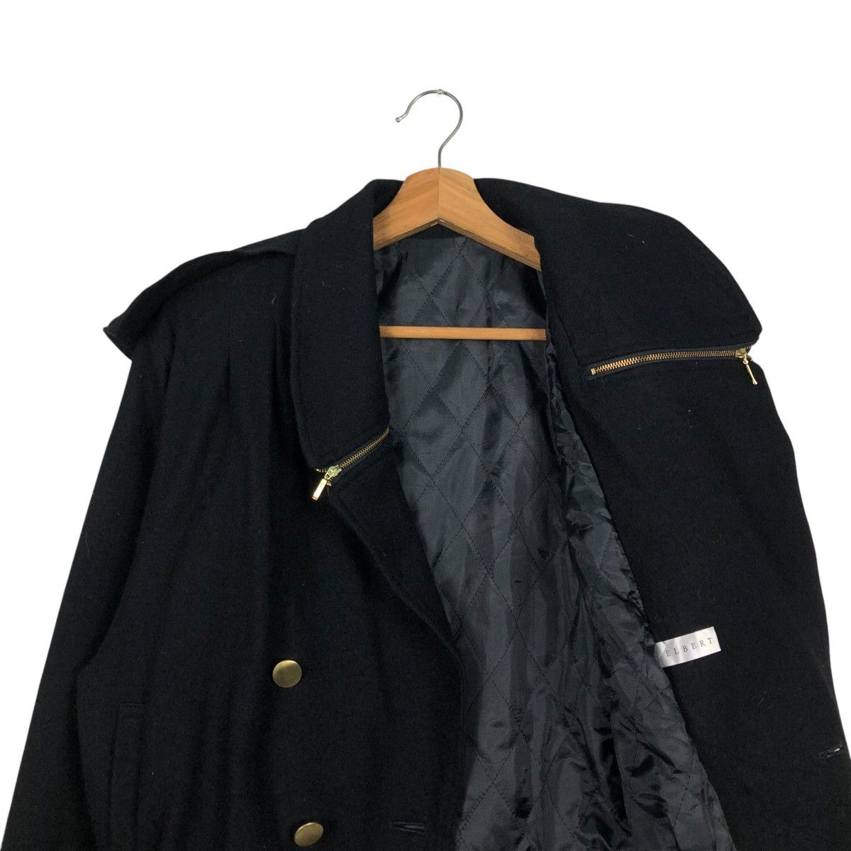 Japanese Brand 🔥VINTAGE BOMBER JACKET DOUBLE COLLAR ELBERT ISSEY MIYAKE Size US M / EU 48-50 / 2 - 14 Thumbnail