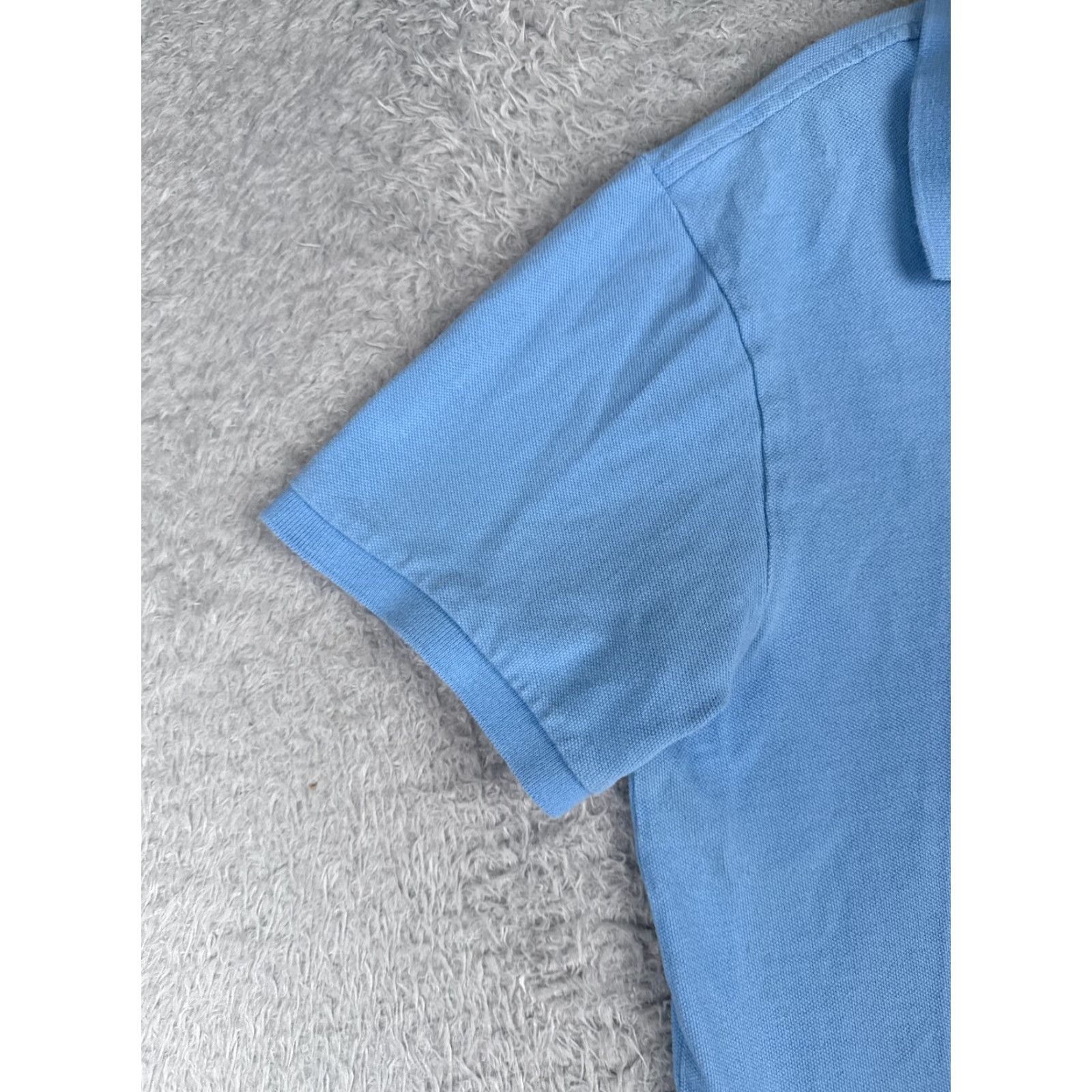 Ralph Lauren VINTAGE Ralph Lauren Polo Shirt 2XL Blue Slim Fit Short Sleeve Cotton Mens Size US XXL / EU 58 / 5 - 3 Thumbnail