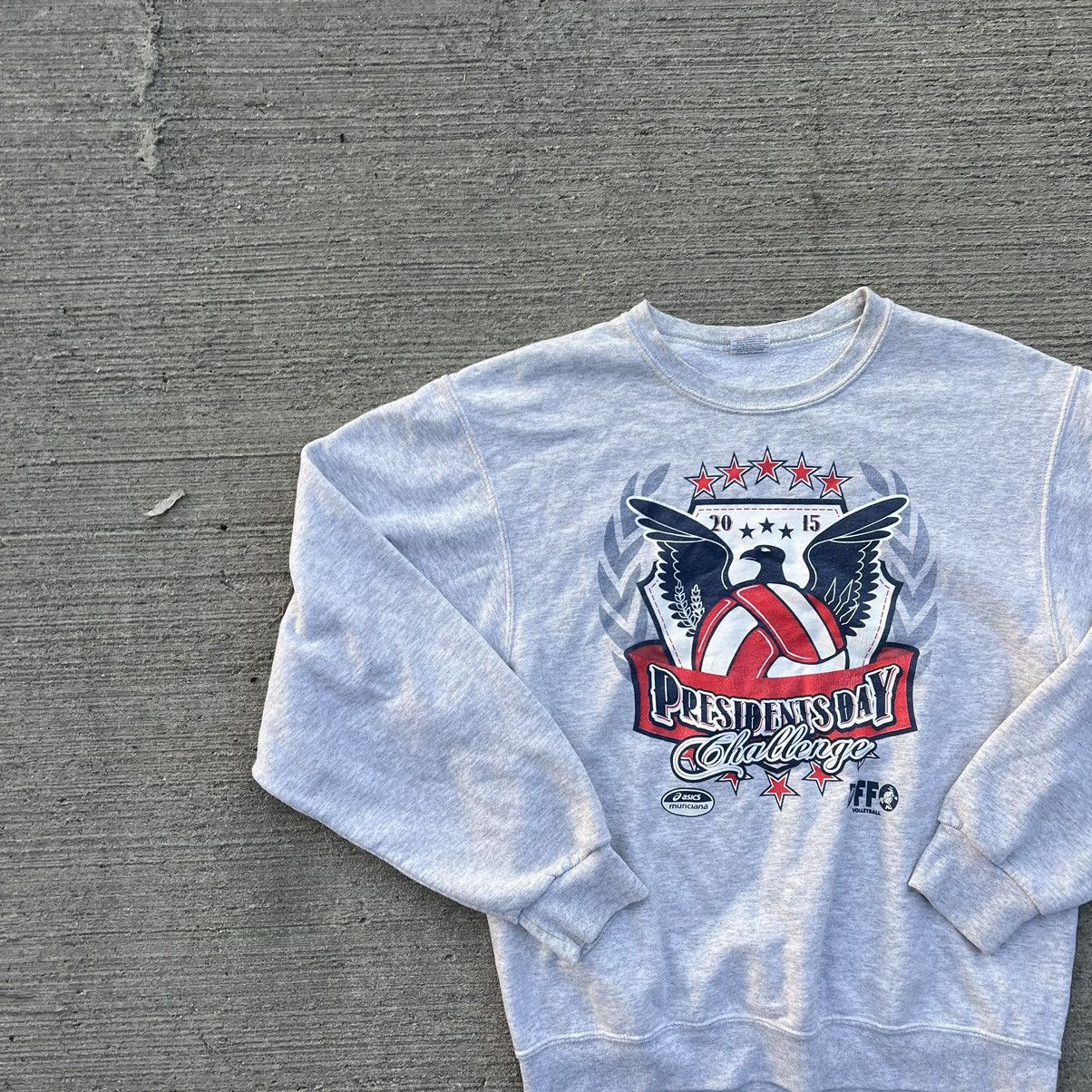 Vintage Vintage 90s Feel The Wind Eagle Crewneck Sweatshirt Size US M / EU 48-50 / 2 - 4 Thumbnail