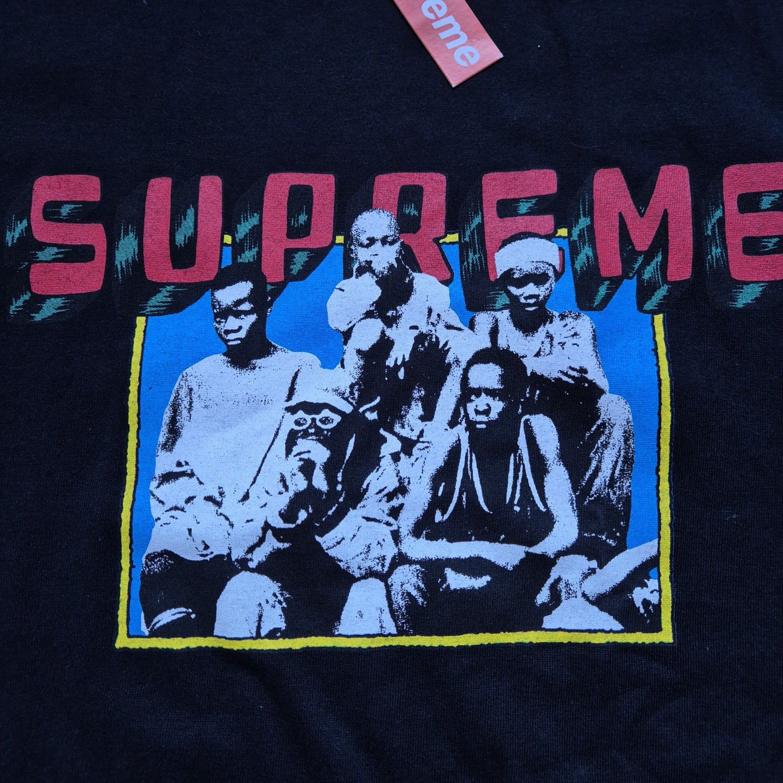 Supreme Supreme Slum Kids Tee Medium Black FW09 Size US M / EU 48-50 / 2 - 3 Thumbnail