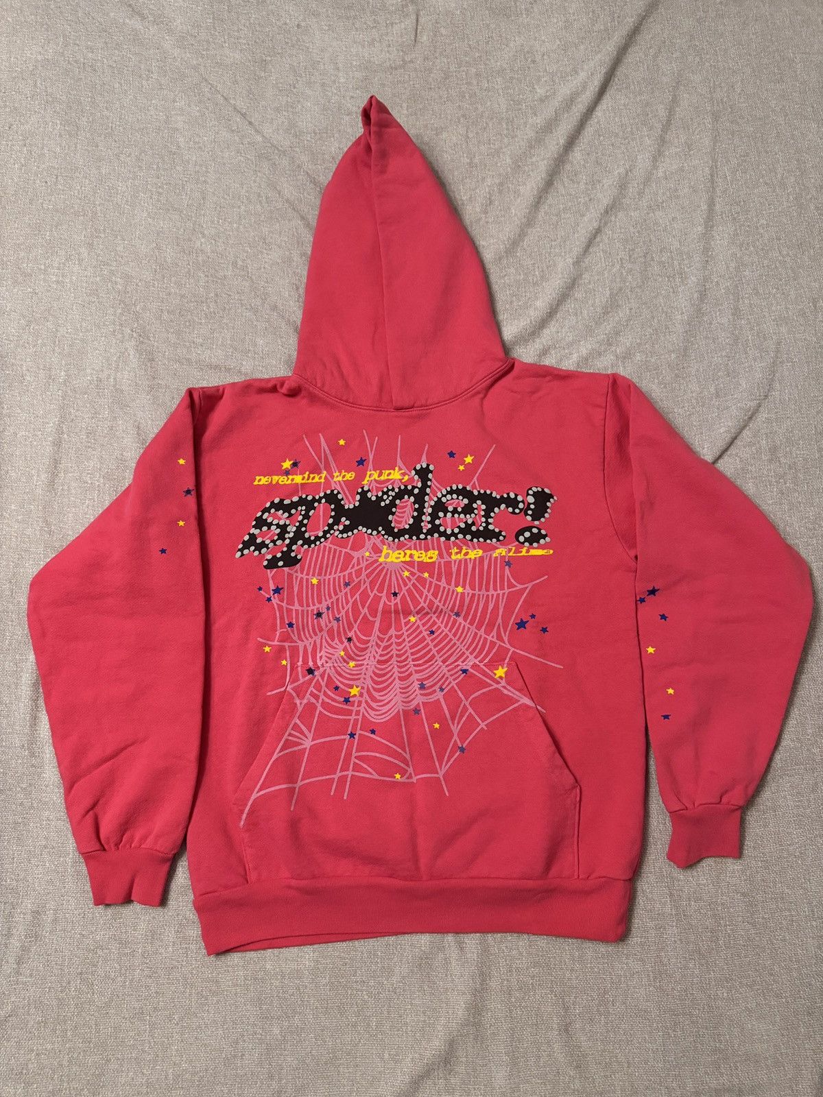 Sp5der Sp5der P*nk Pink v2 Hoodie Size US M / EU 48-50 / 2 - 1 Thumbnail