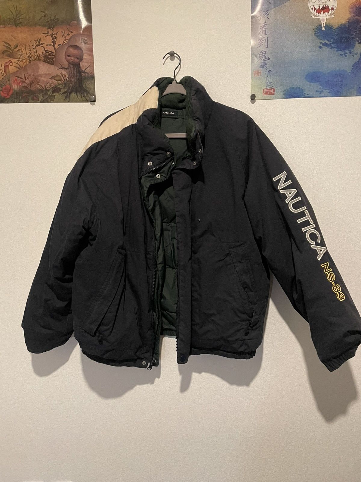 Nautica Vintage Nautica Reversible Puffer Size US L / EU 52-54 / 3 - 1 Thumbnail
