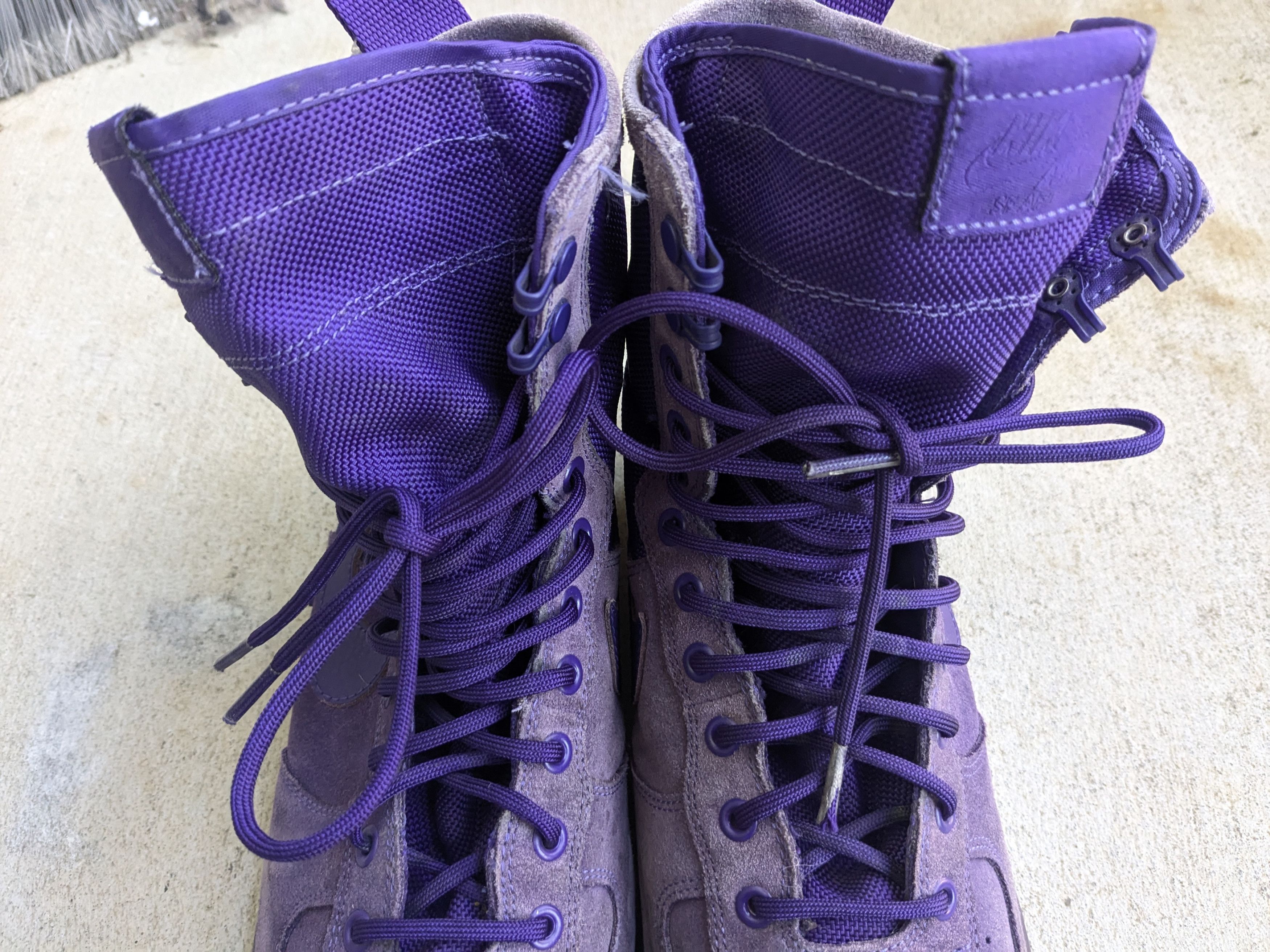 Nike Nike Air SF Air Force 1 High Court Purple 864024-500 Suede Size US 11 / EU 44 - 2 Thumbnail