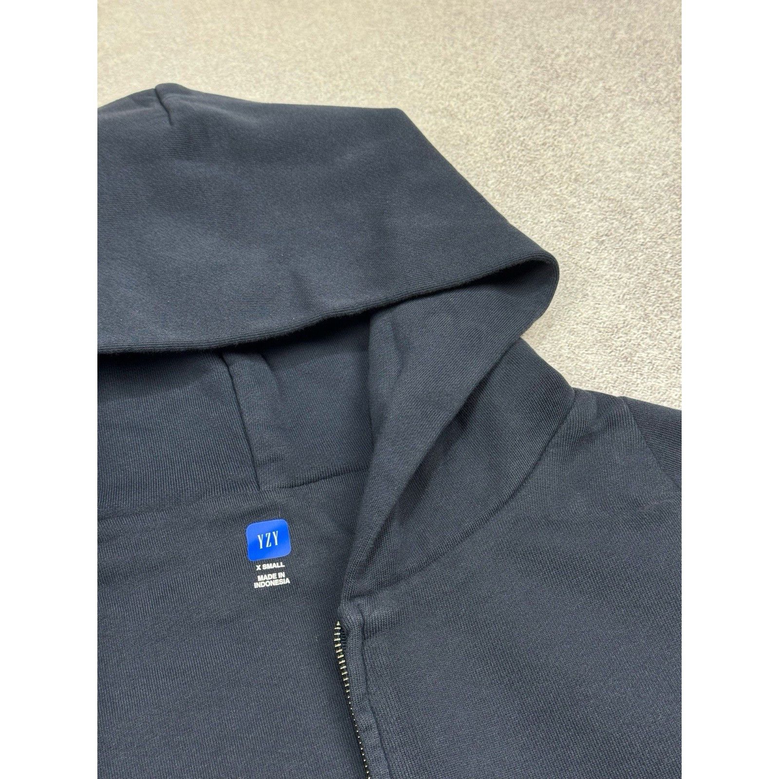 Gap × Yeezy New Without Tags Authentic Yeezy x Gap Zip Up Men's Navy Hoo Size US XS / EU 42 / 0 - 7 Thumbnail