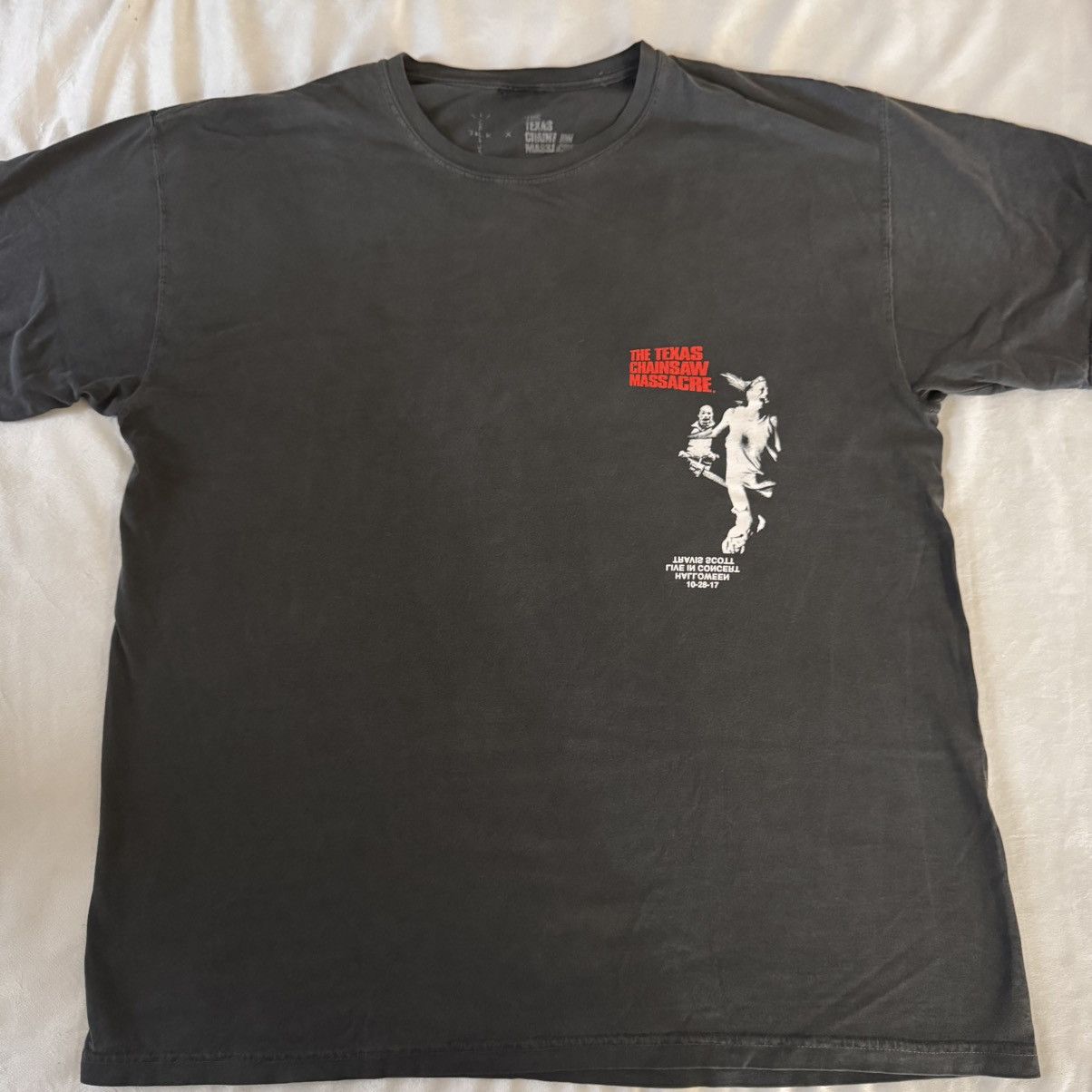 Travis Scott Travis Scott The Texas Chainsaw Massacre Tee Size US XL / EU 56 / 4 - 2 Thumbnail