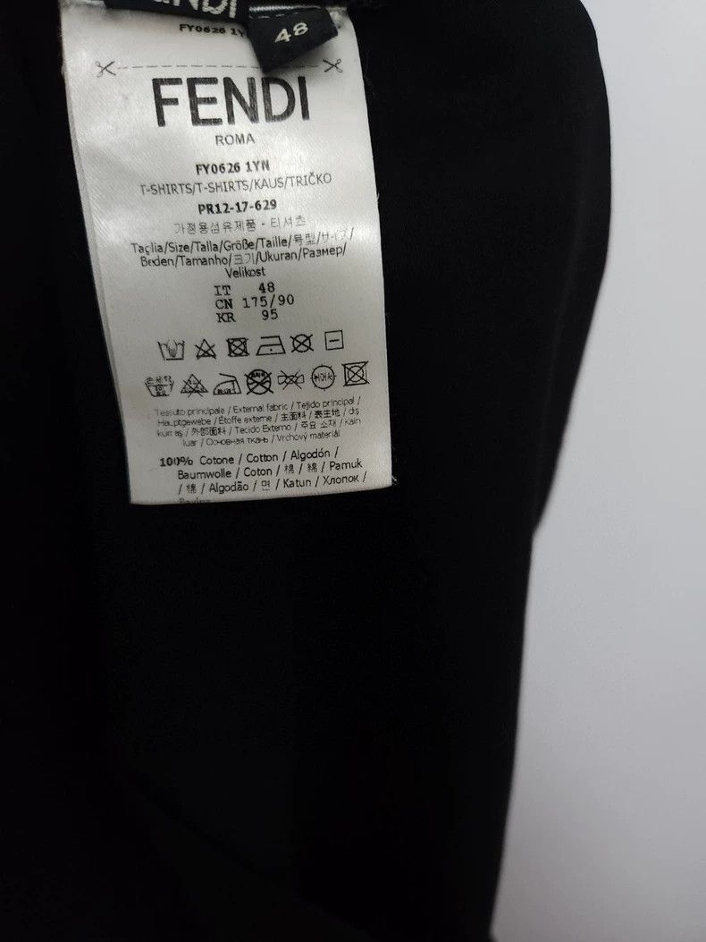 Fendi Fendi Short Sleeve Karl Lagerfeld TShirt Size US L / EU 52-54 / 3 - 6 Thumbnail