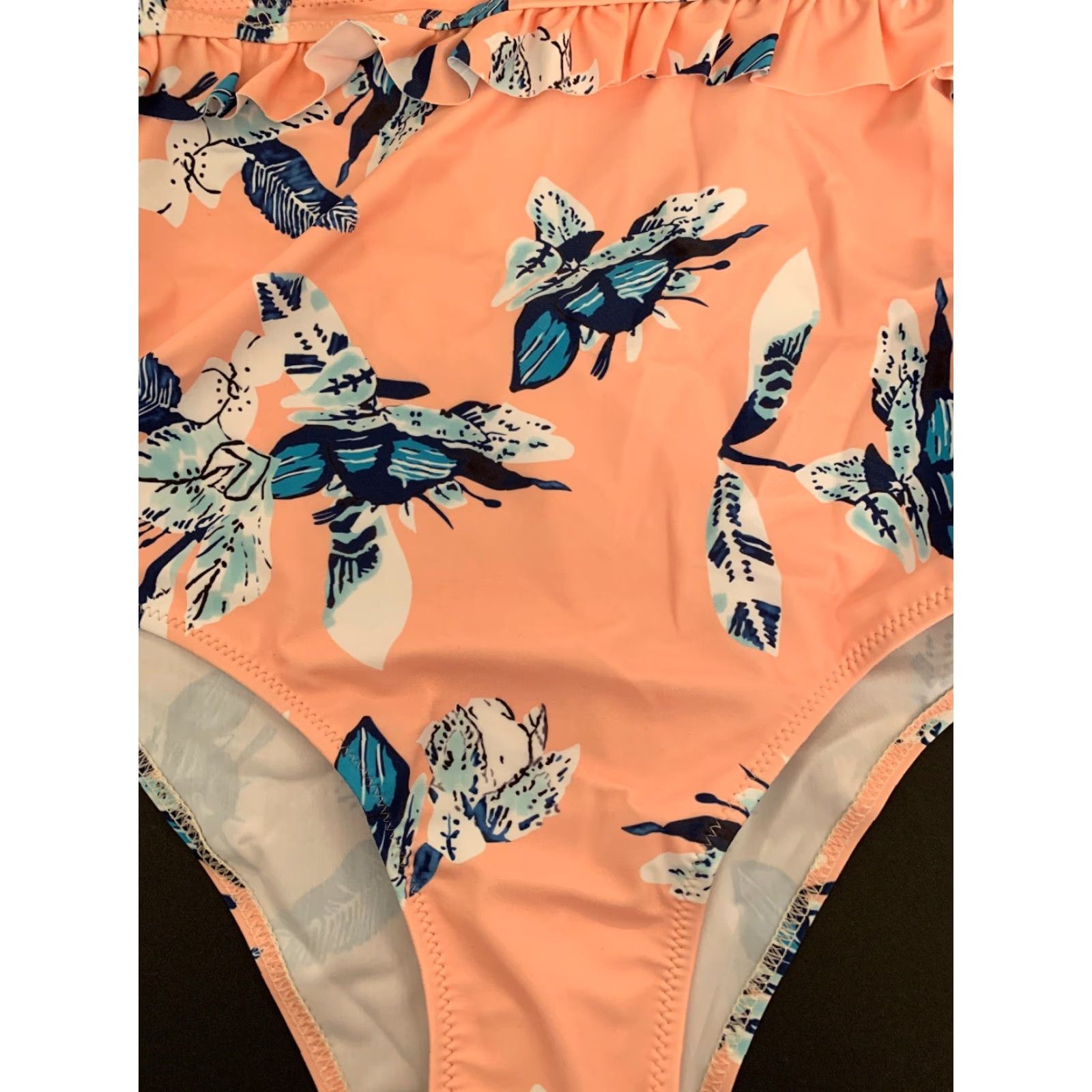 Vintage VINTAGE TengWeng Monokini Peach One Piece Women's Swimsuit Bathing Suit New NIP Size L / US 10 / IT 46 - 3 Thumbnail