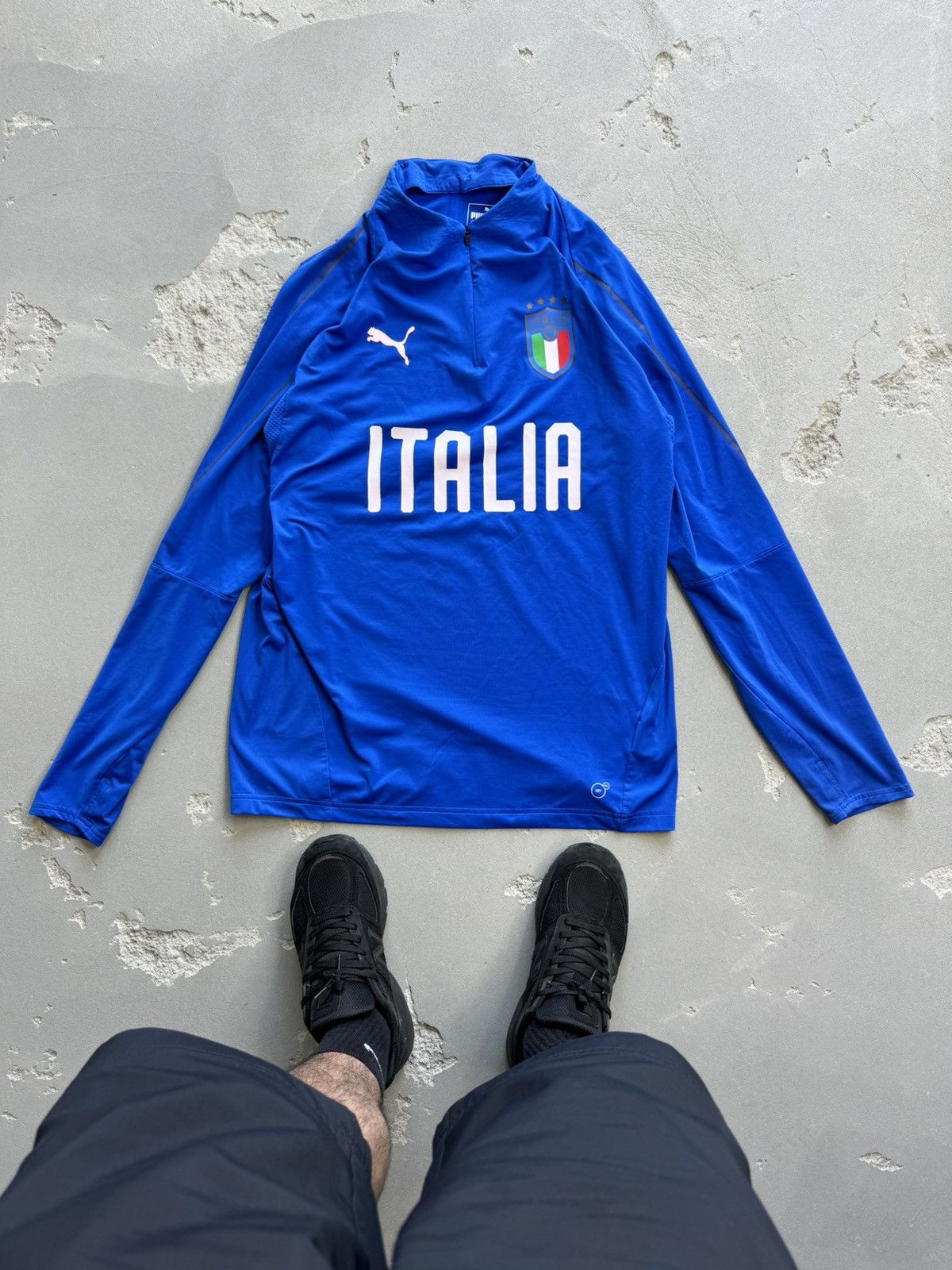 Puma × Vintage 90s Puma Italia Vintage Track Suit Shorts + Jacket Size US L / EU 52-54 / 3 - 2 Thumbnail
