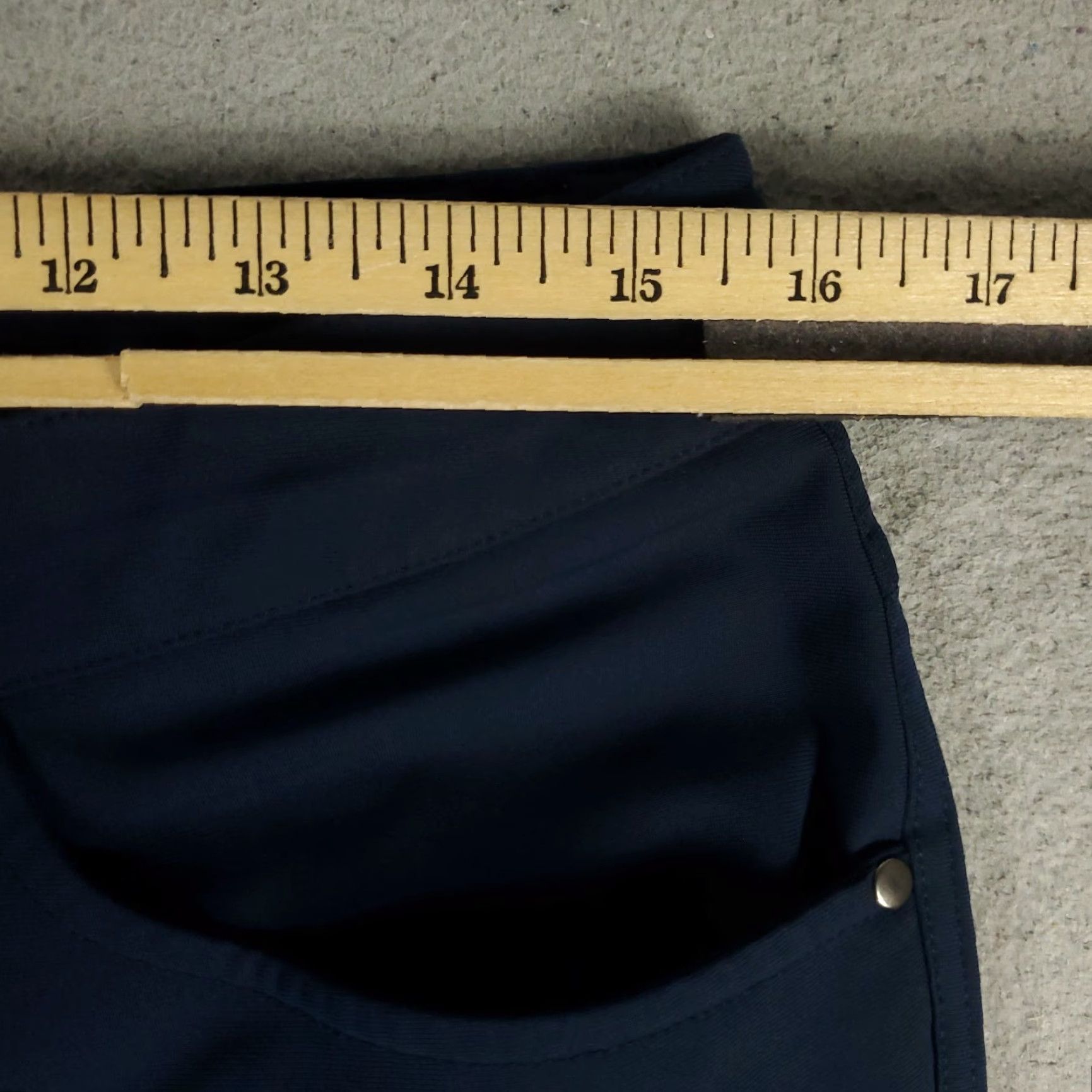 Lululemon Lululemon Pants Mens 31x32 Navy Blue Commission 5 Pocket Chino Trousers Product Size US 31 - 3 Thumbnail