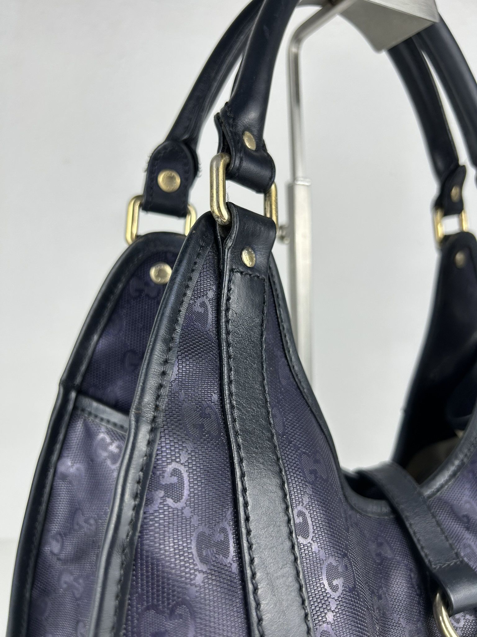 Gucci Gucci Jackie gg monogram coated canvas handbag Size ONE SIZE - 10 Thumbnail